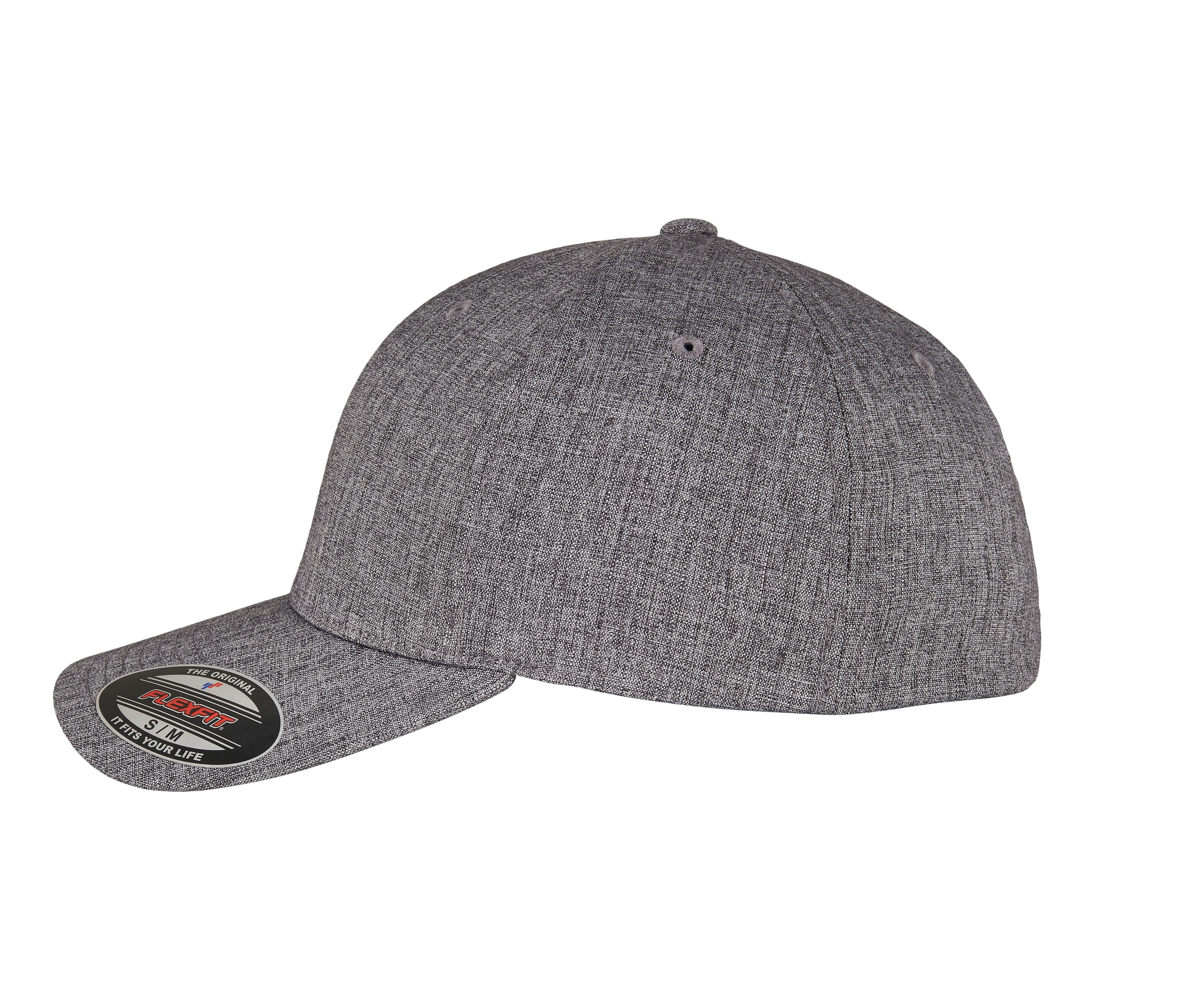 Casquette Baseball Chinée - Melange Dark Grey