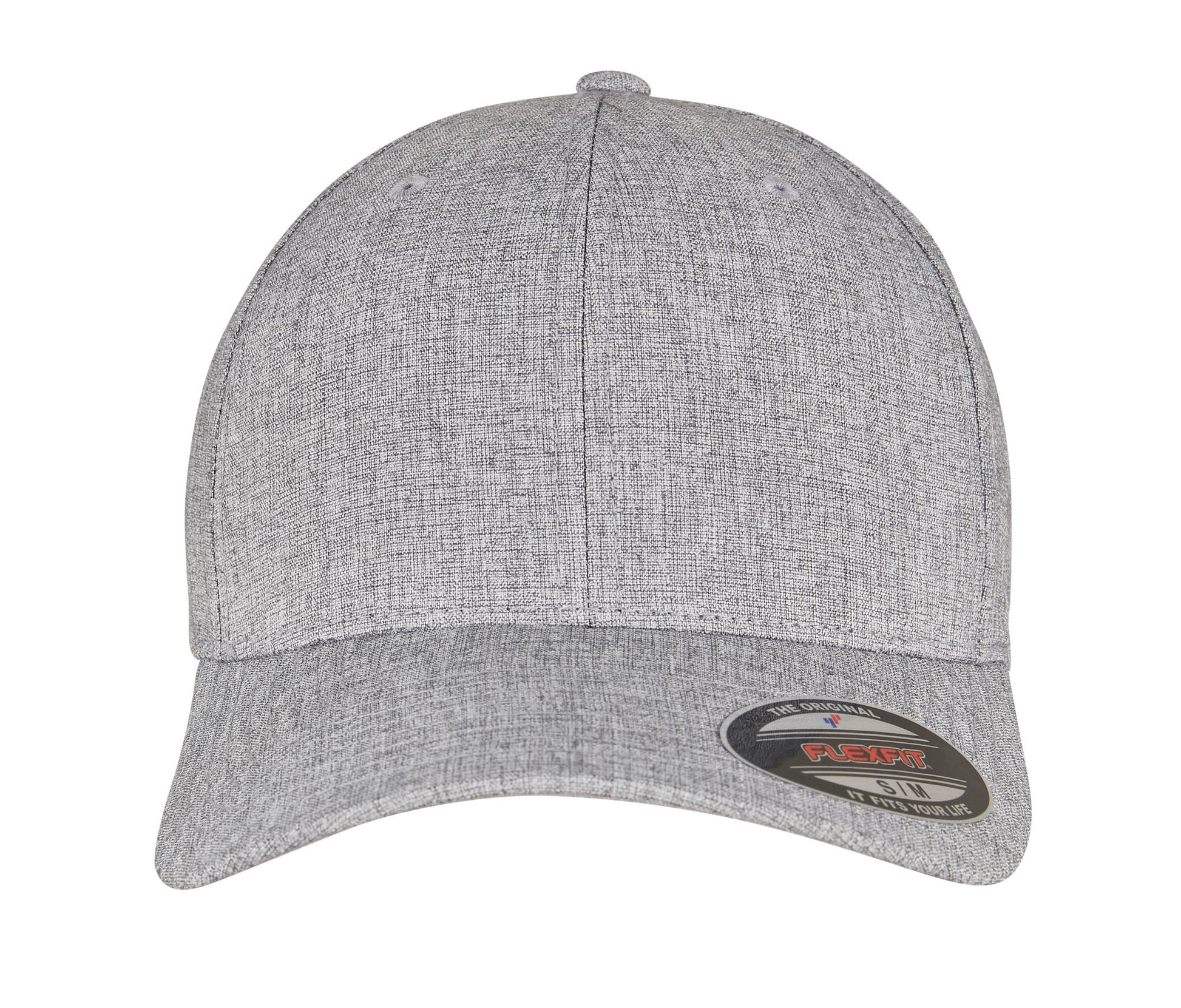 Casquette Baseball Chinée - Melange Grey