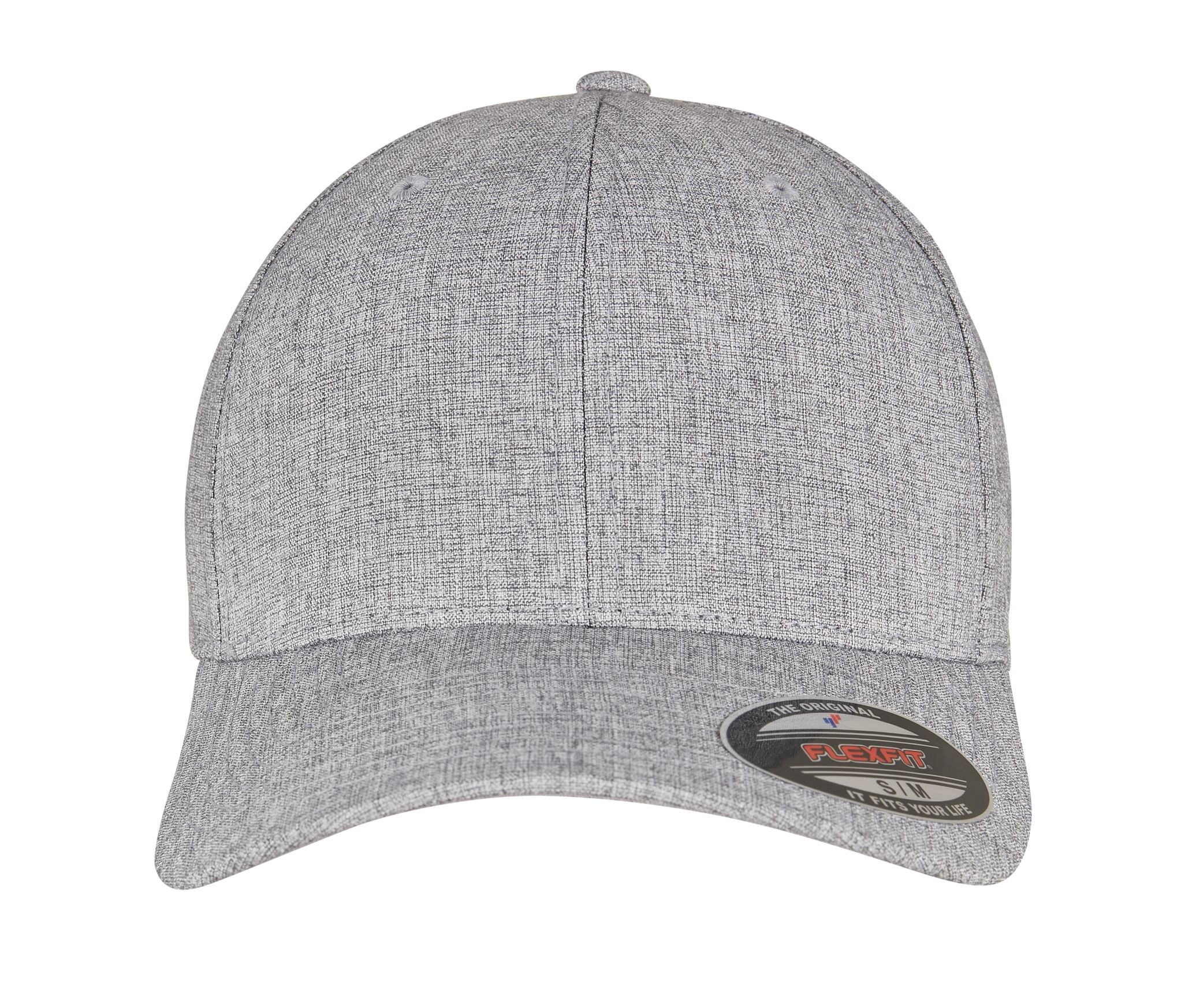 Casquette Baseball Chinée - Melange Grey