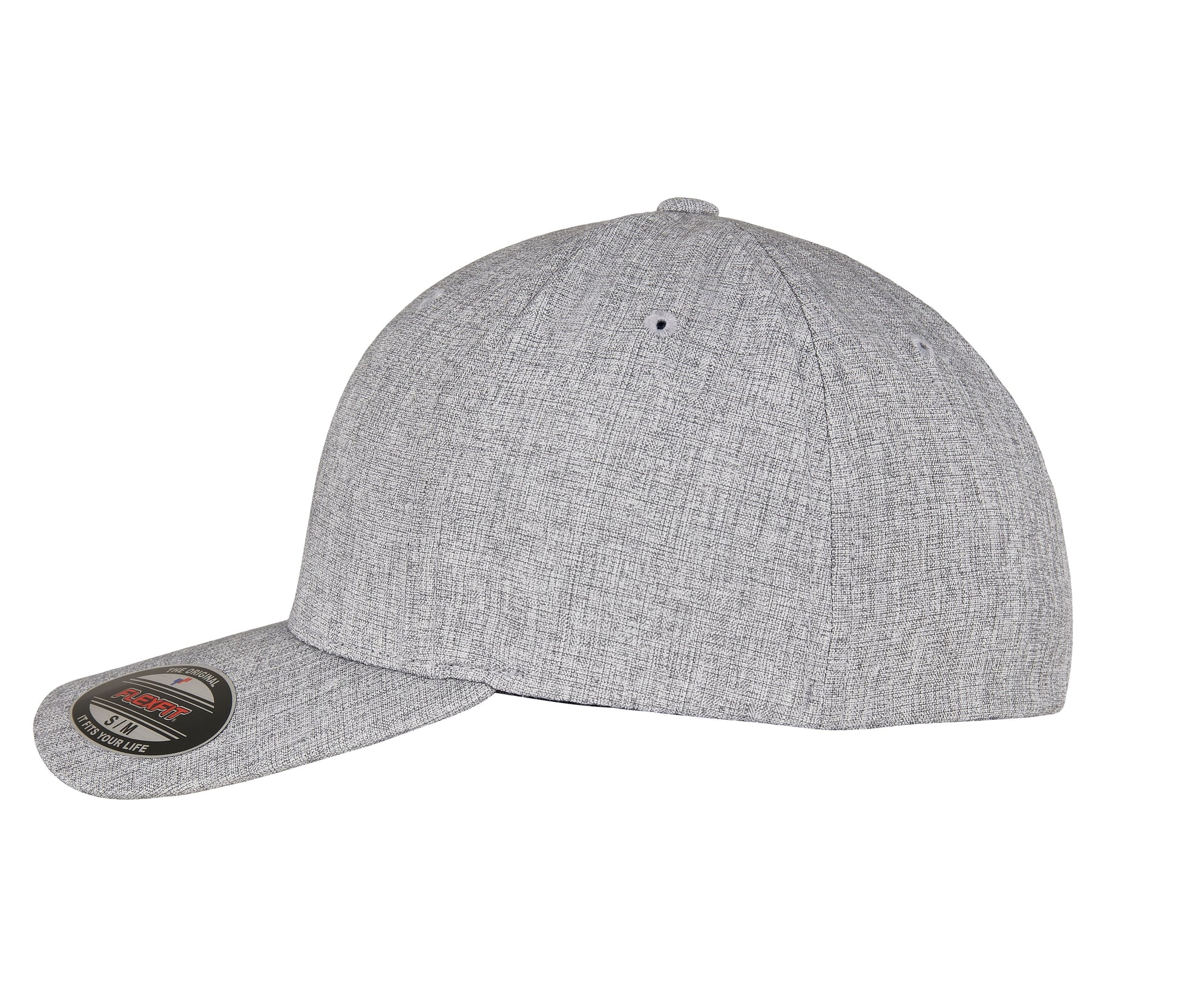 Casquette Baseball Chinée - Melange Grey
