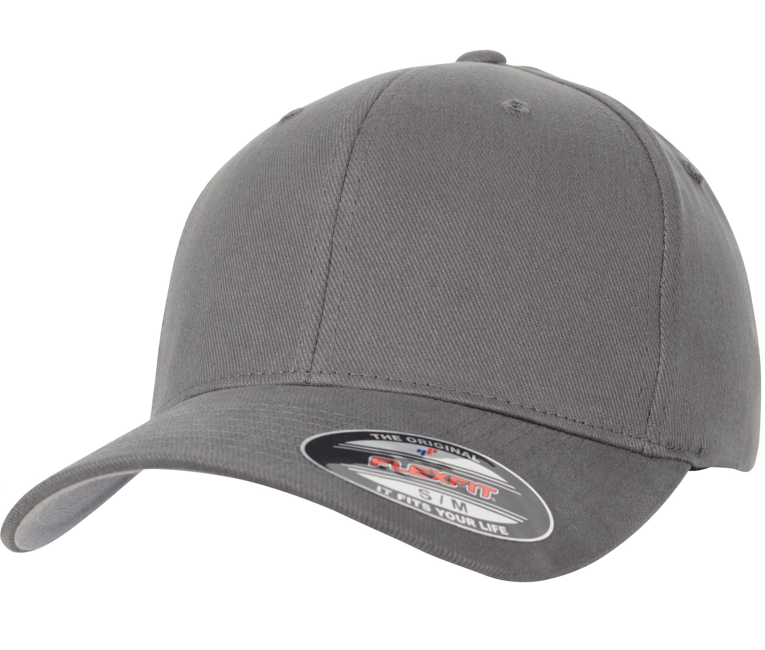 Casquette Baseball 6 Panneaux - Grey