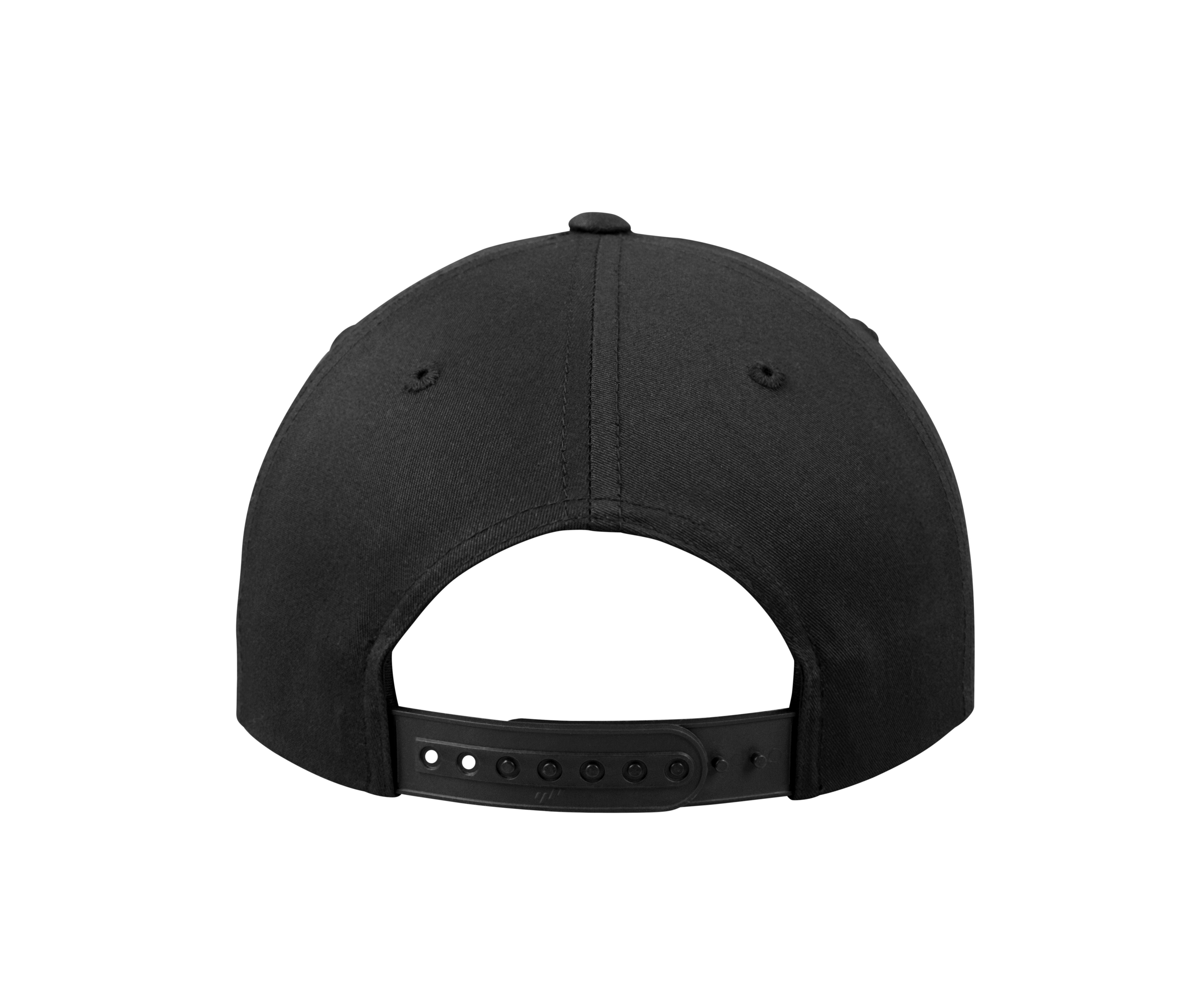 Unstructured 5-Panel Snapback - Black