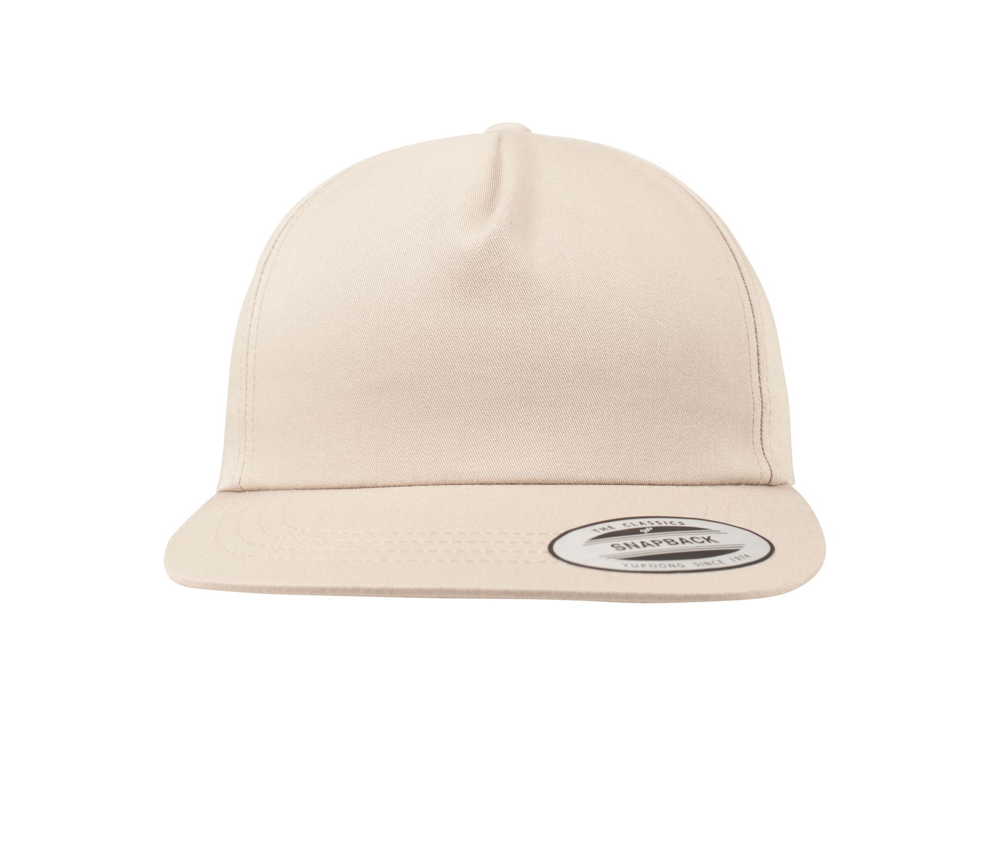 Unstructured 5-Panel Snapback - Khaki