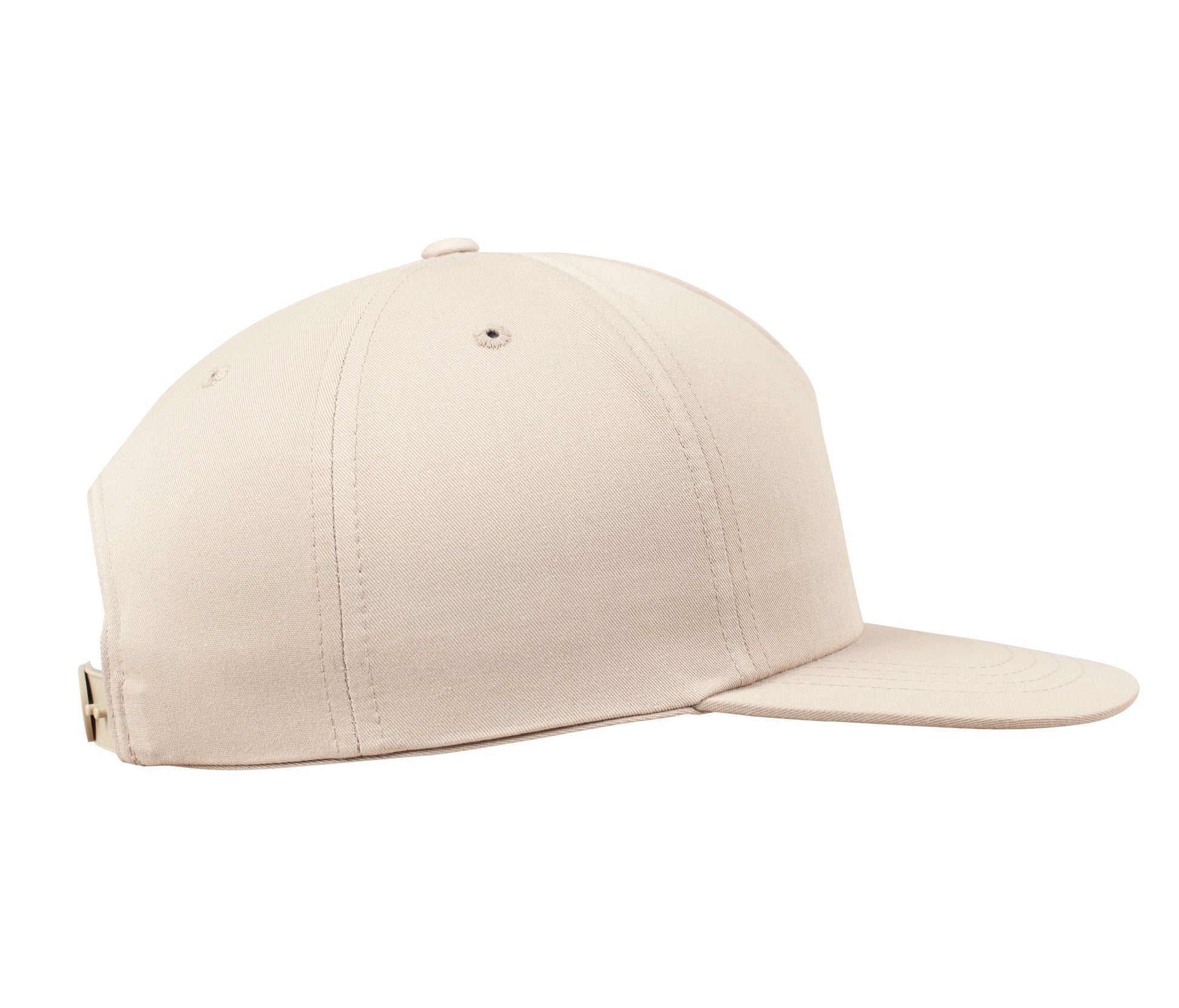 Unstructured 5-Panel Snapback - Khaki