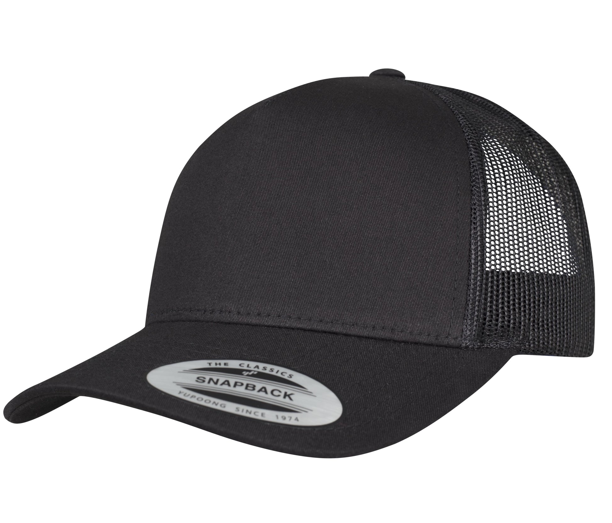 Casquette Style Trucker - Black