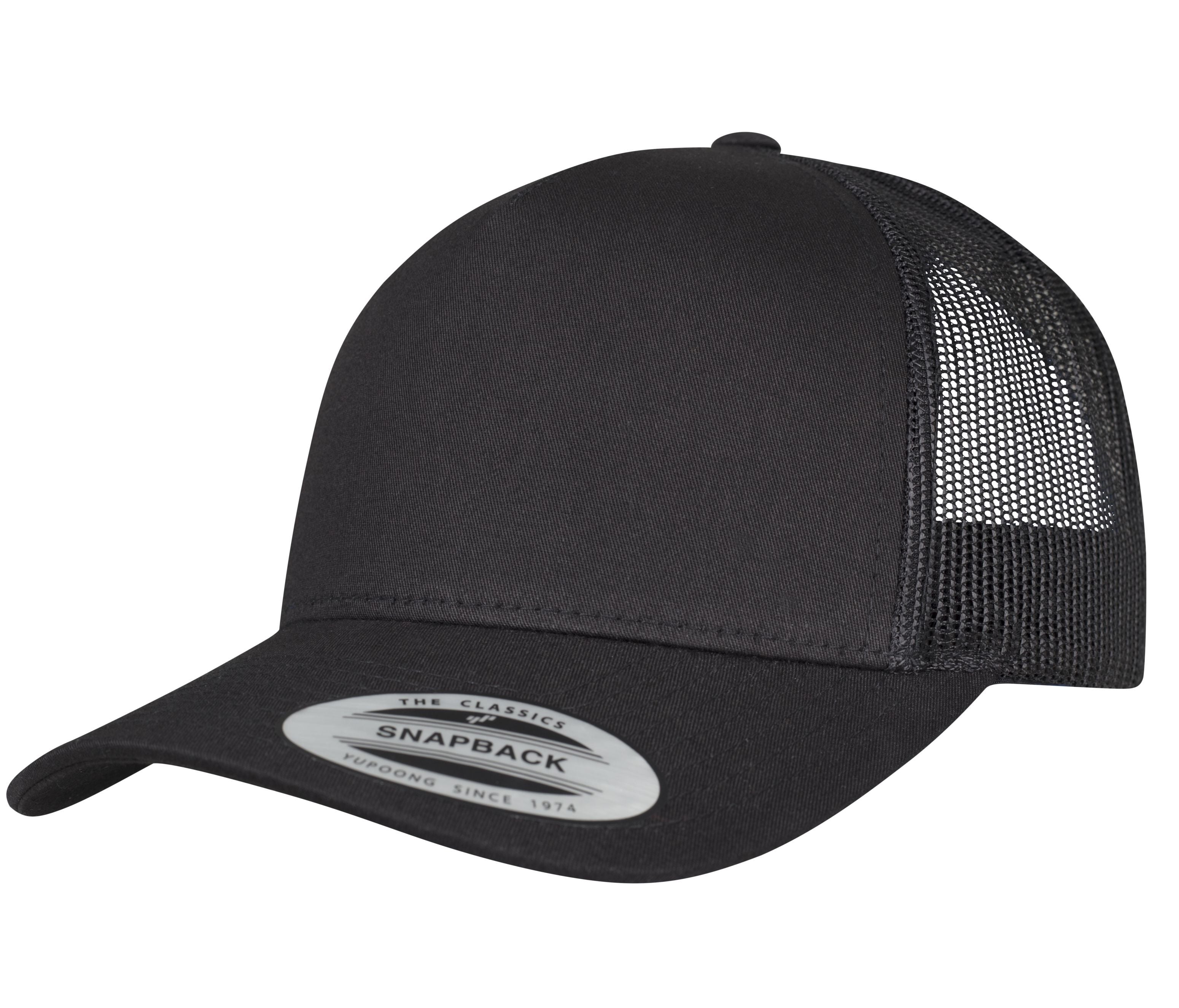 Casquette Style Trucker - Black