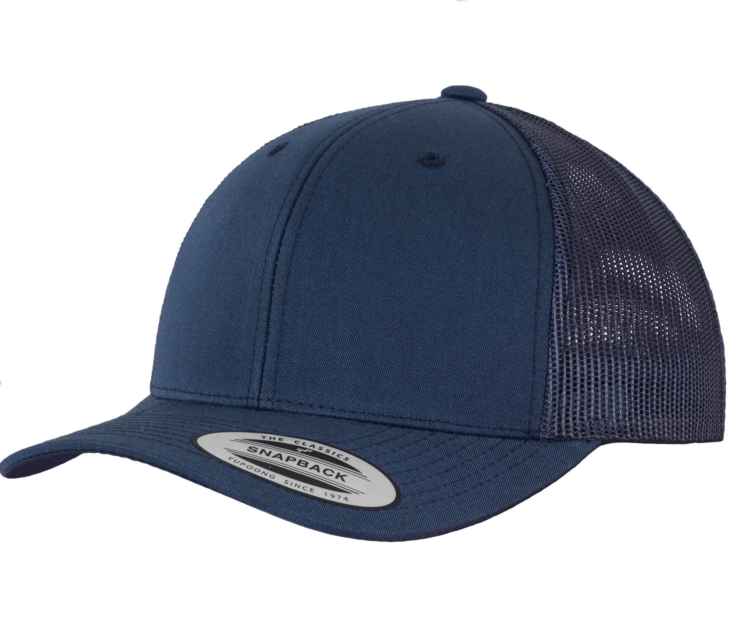Casquette Visière Incurvée Style Trucker - Navy