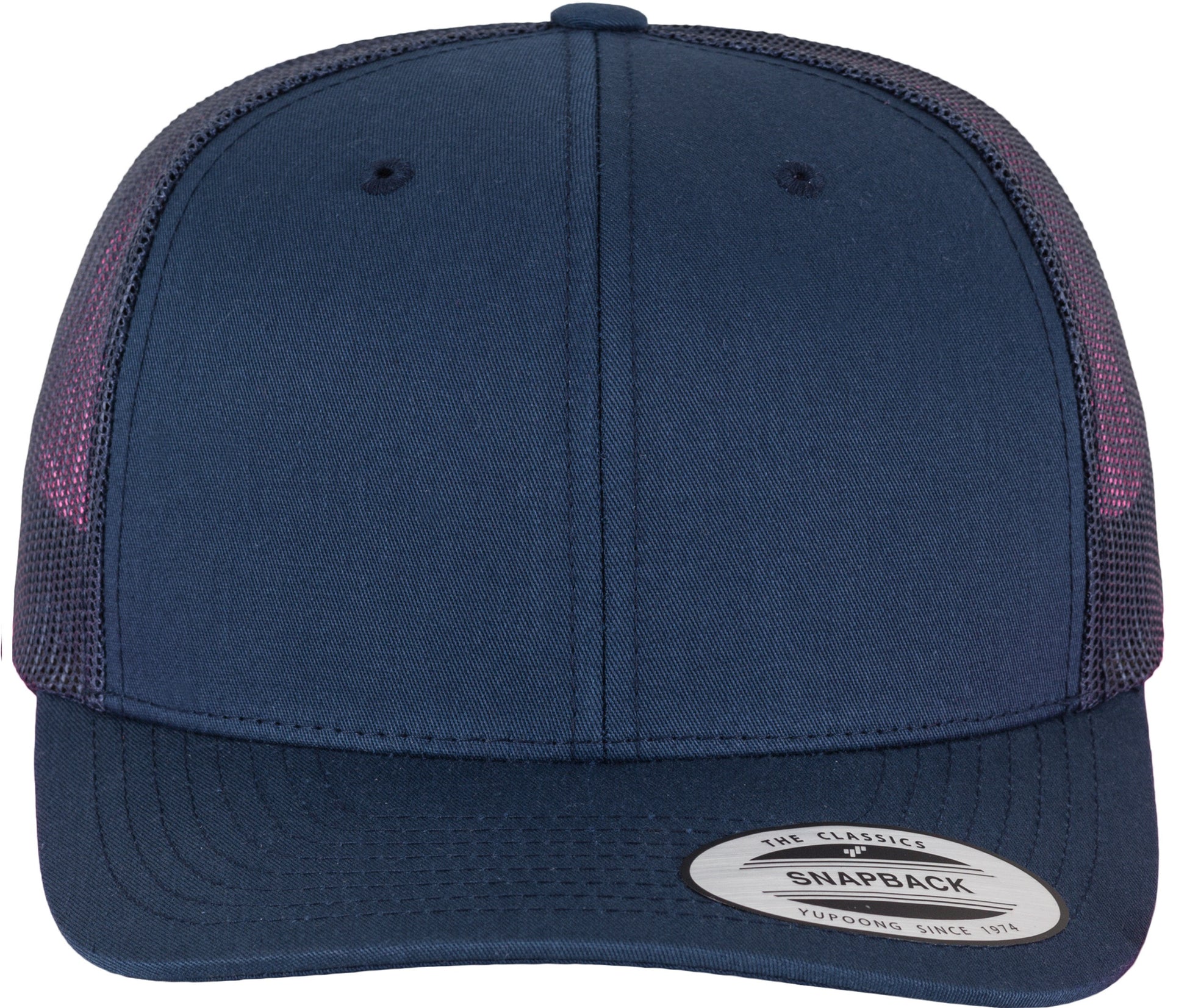 Casquette Visière Incurvée Style Trucker - Navy