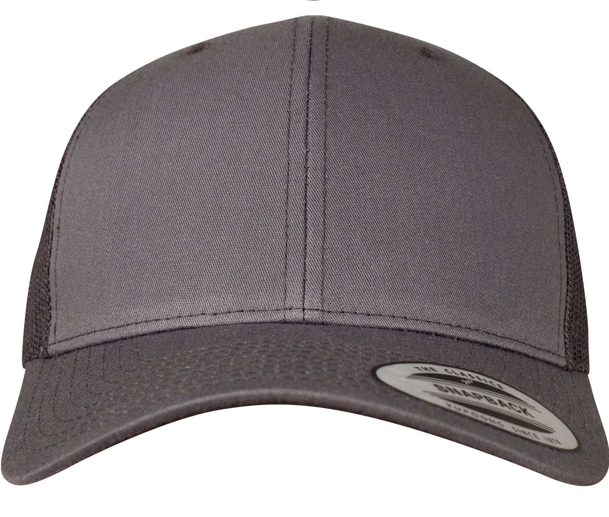 Casquette Visière Incurvée Style Trucker - Dark Grey