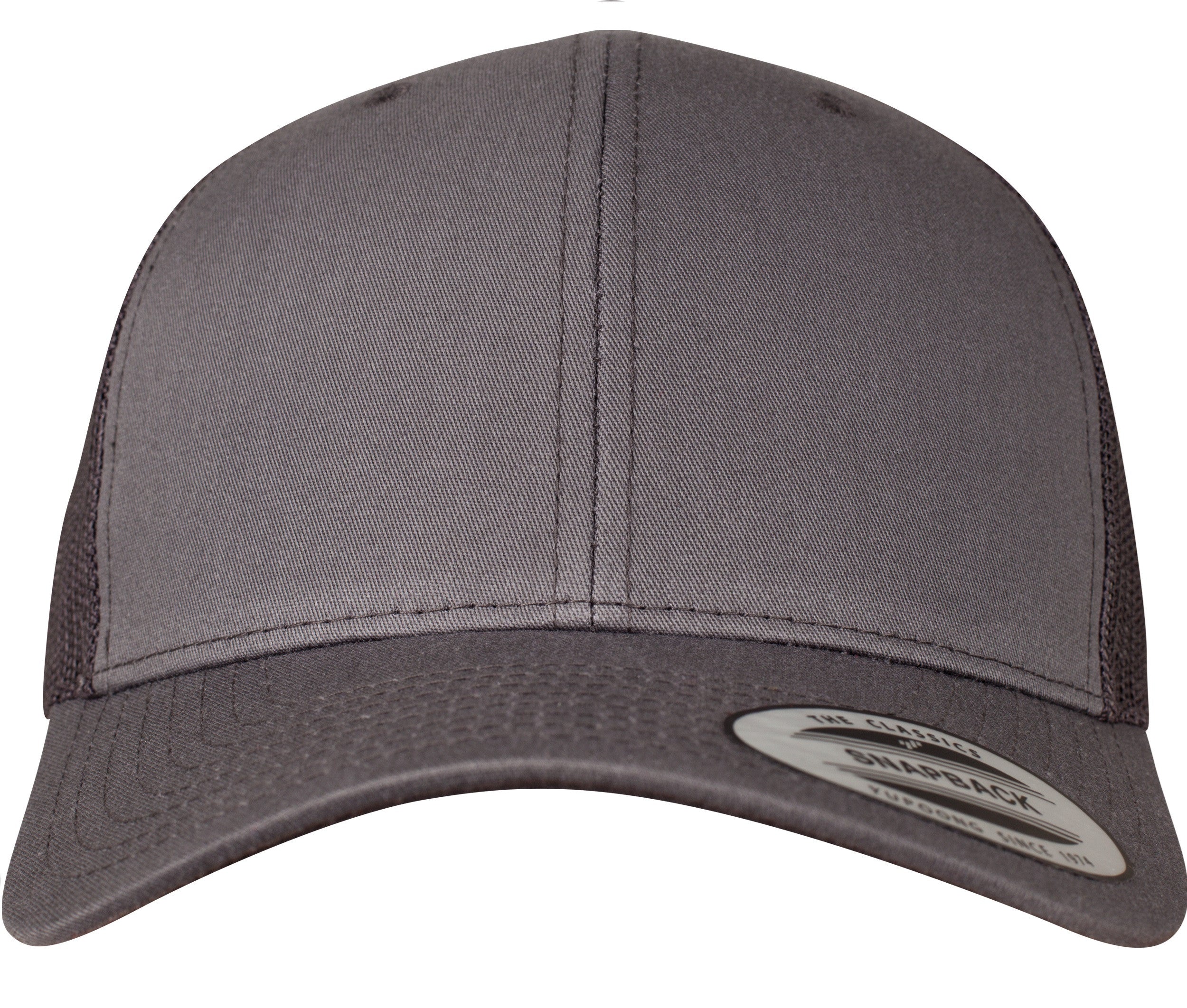 Casquette Visière Incurvée Style Trucker - Dark Grey