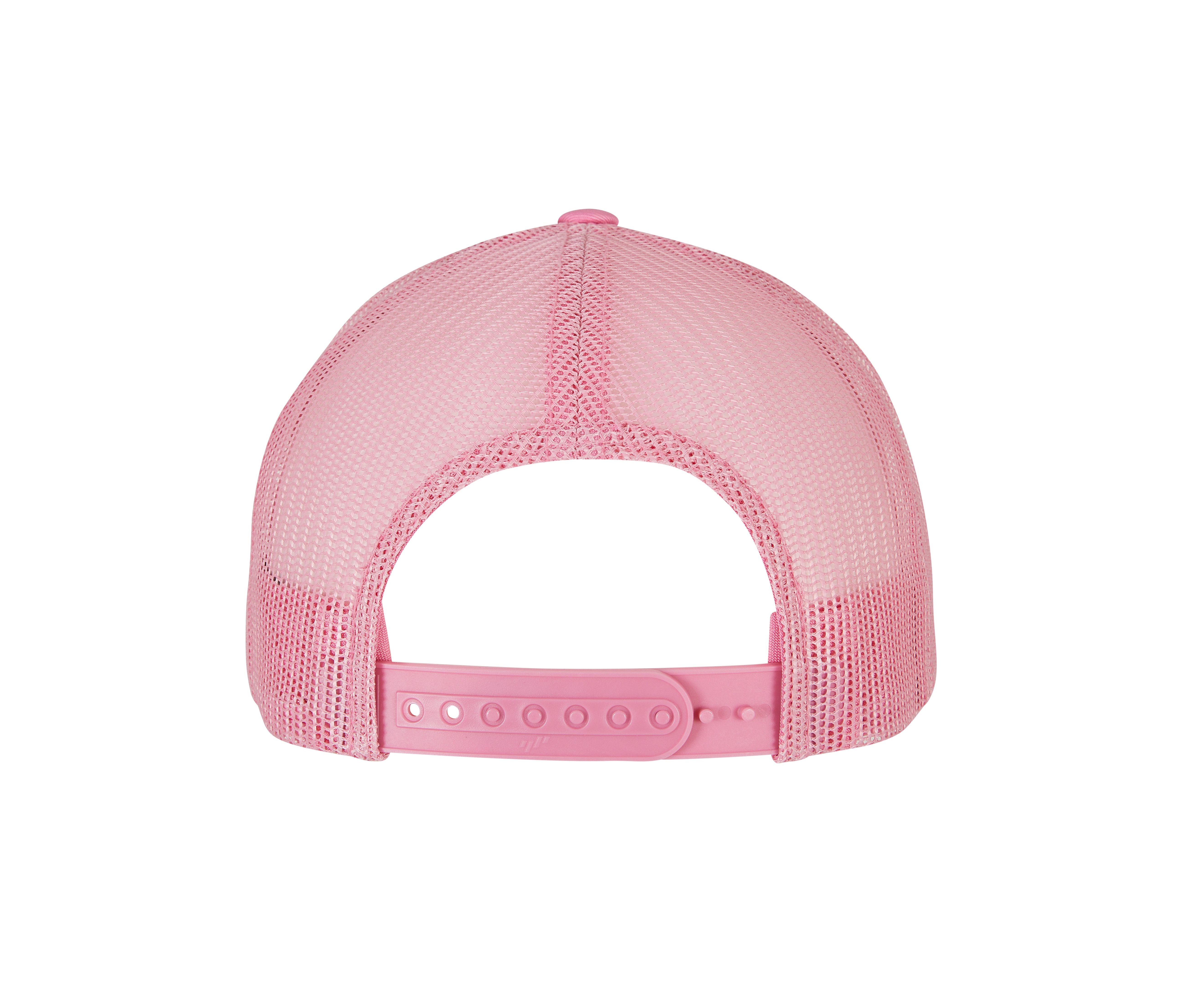 Casquette Visière Incurvée Style Trucker - Pink