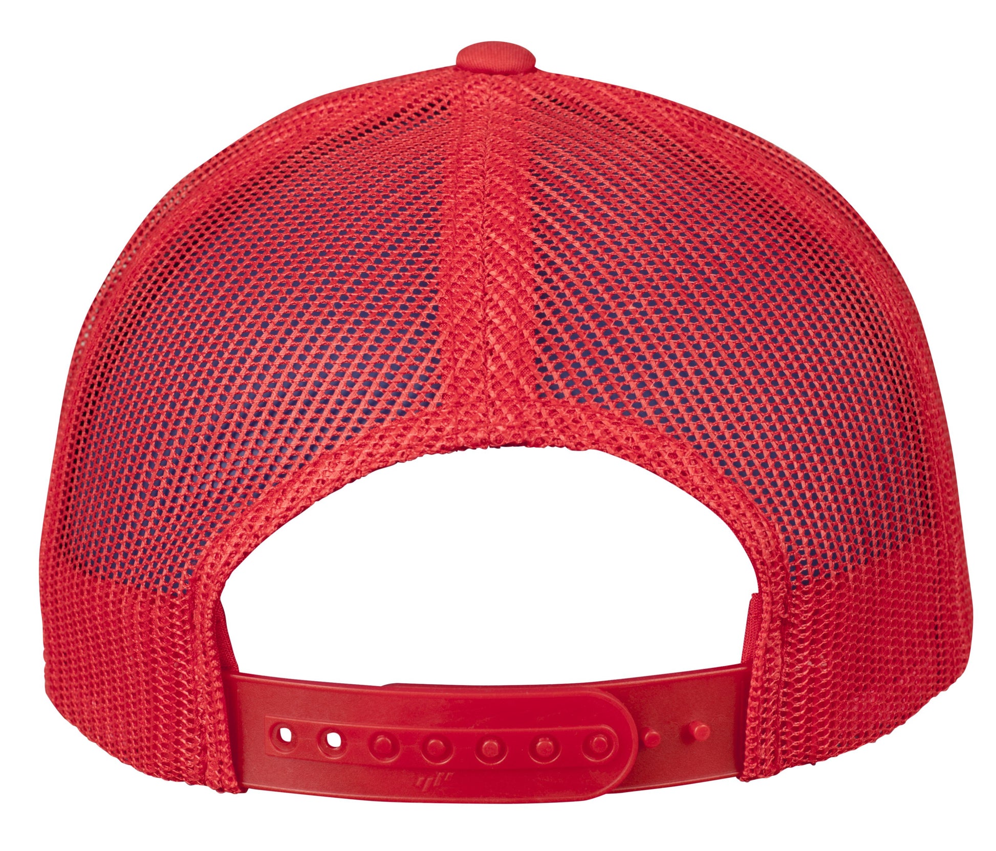 Casquette Visière Incurvée Style Trucker - Red