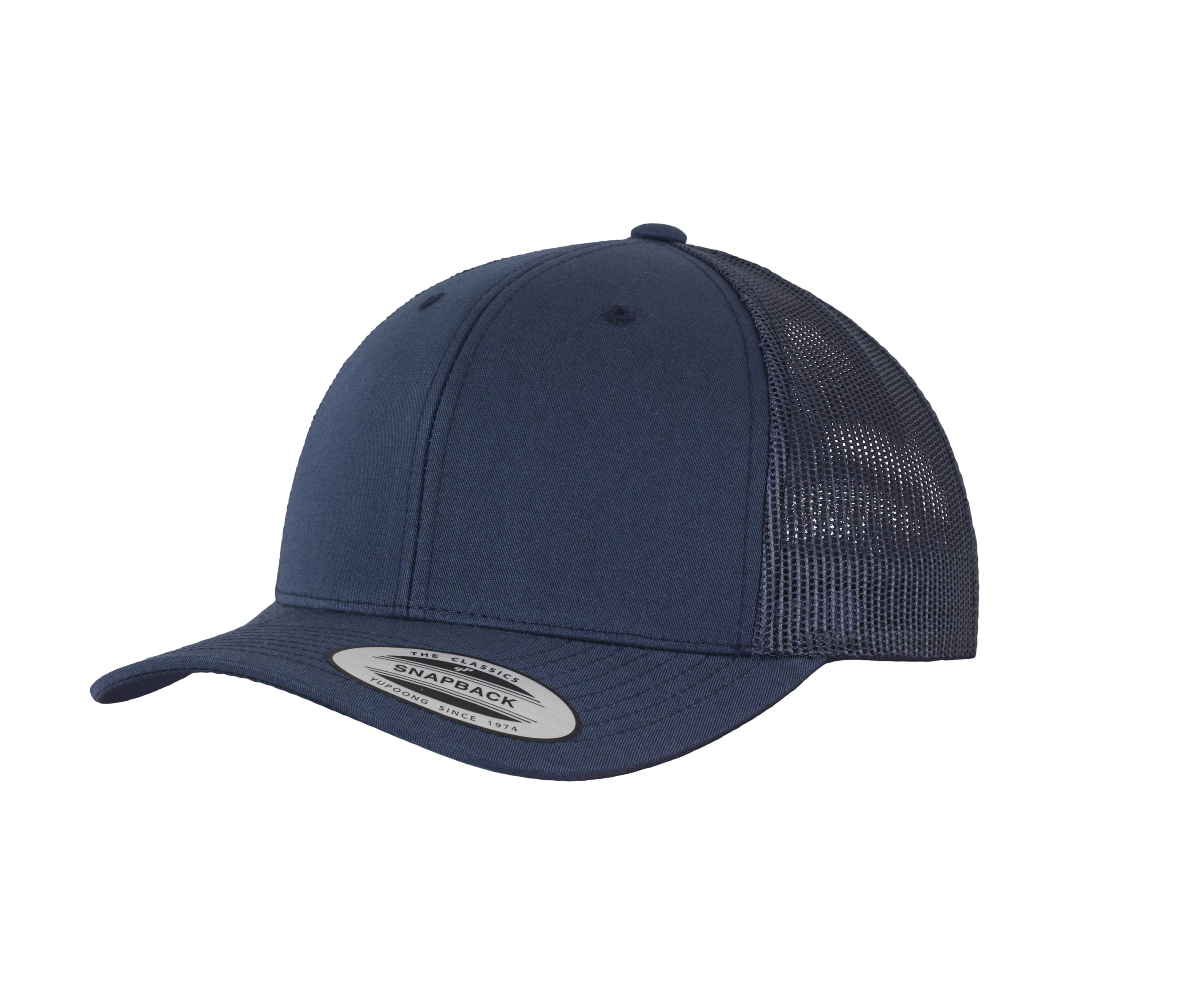 Casquette Visière Incurvée Style Trucker - Navy