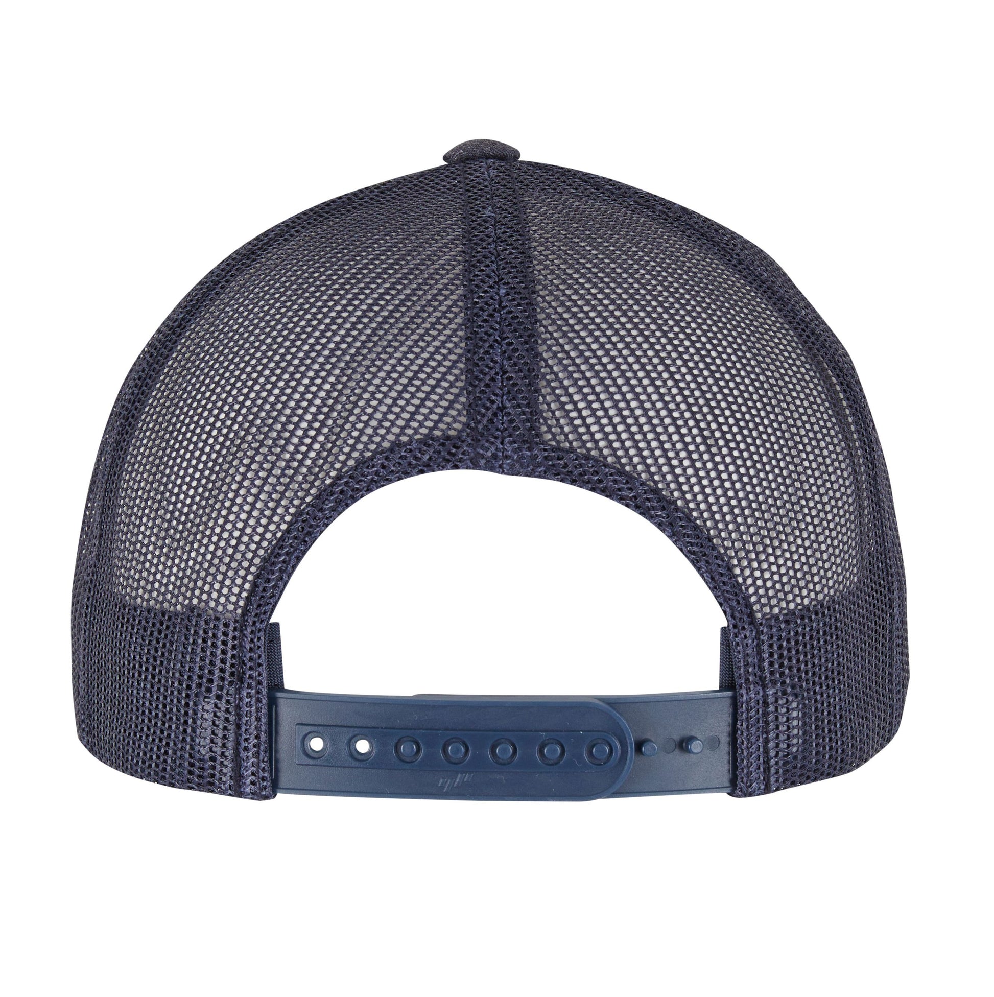 Casquette Visière Incurvée Style Trucker - Heather Navy