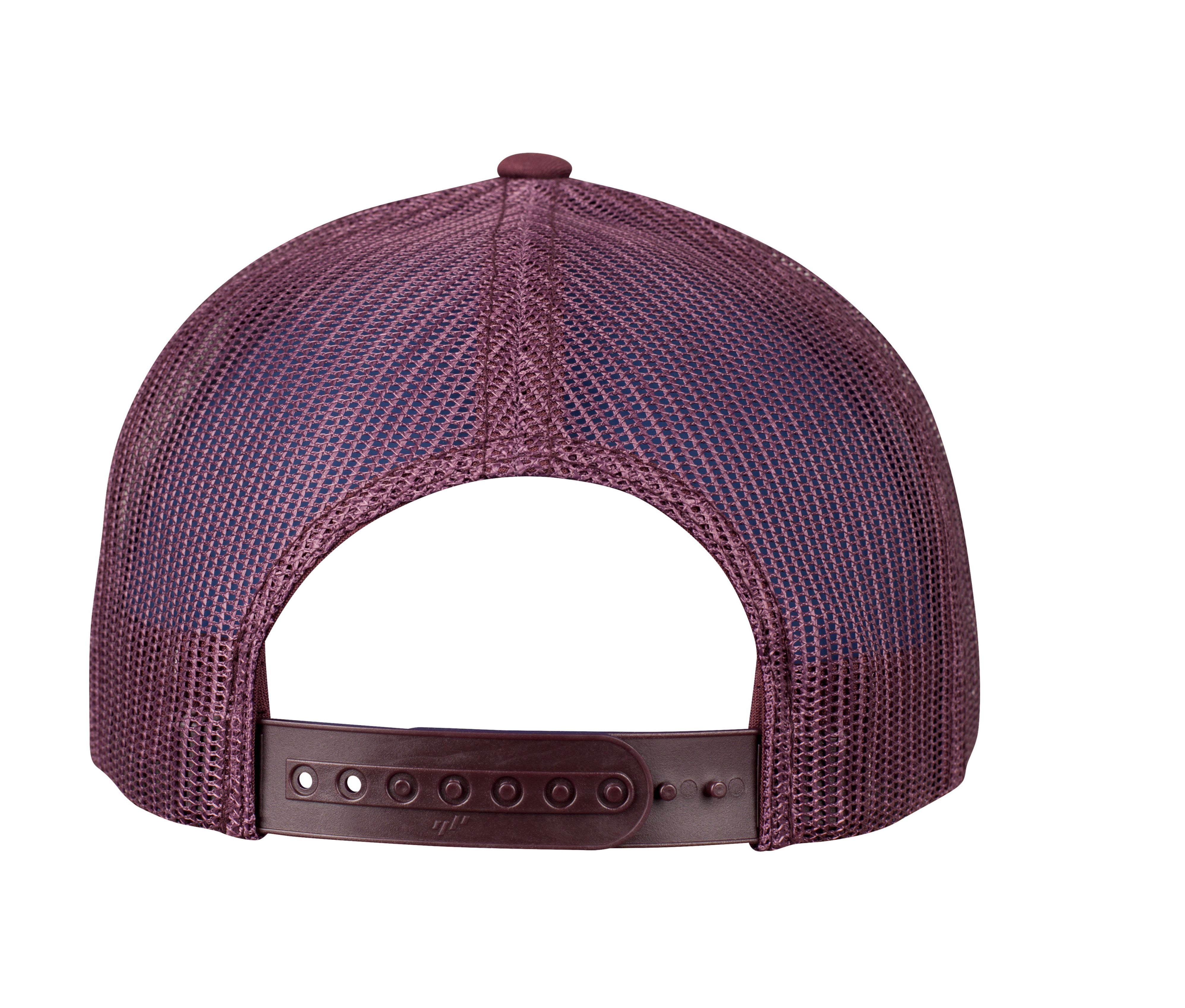 Casquette Visière Incurvée Style Trucker - Maroon
