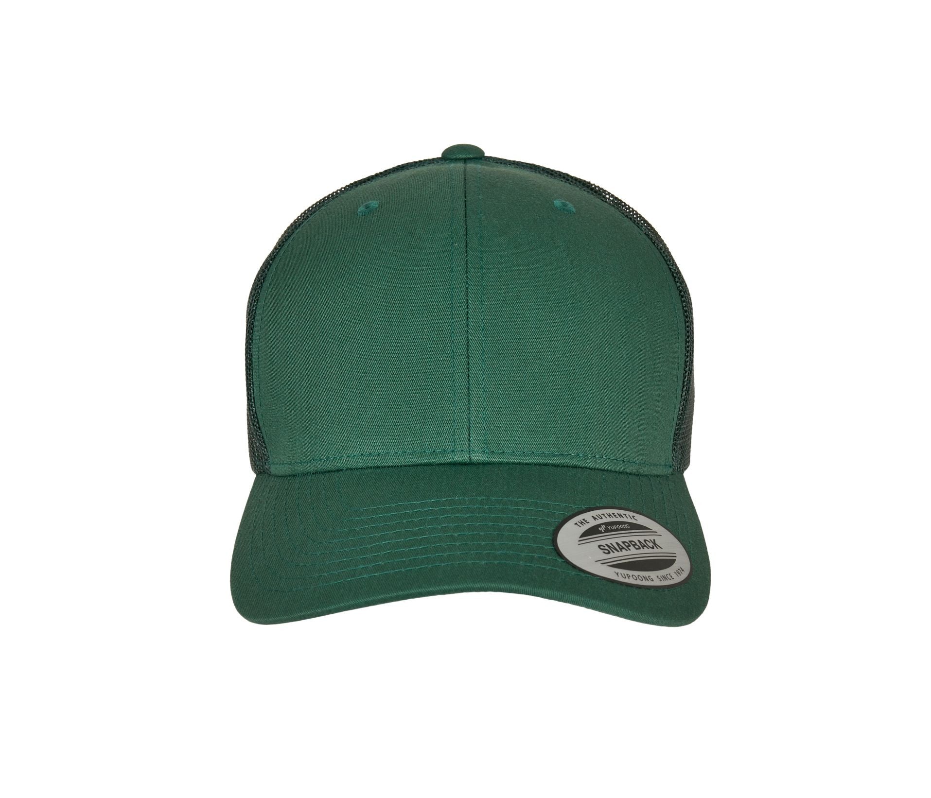 Casquette Visière Incurvée Style Trucker - Evergreen