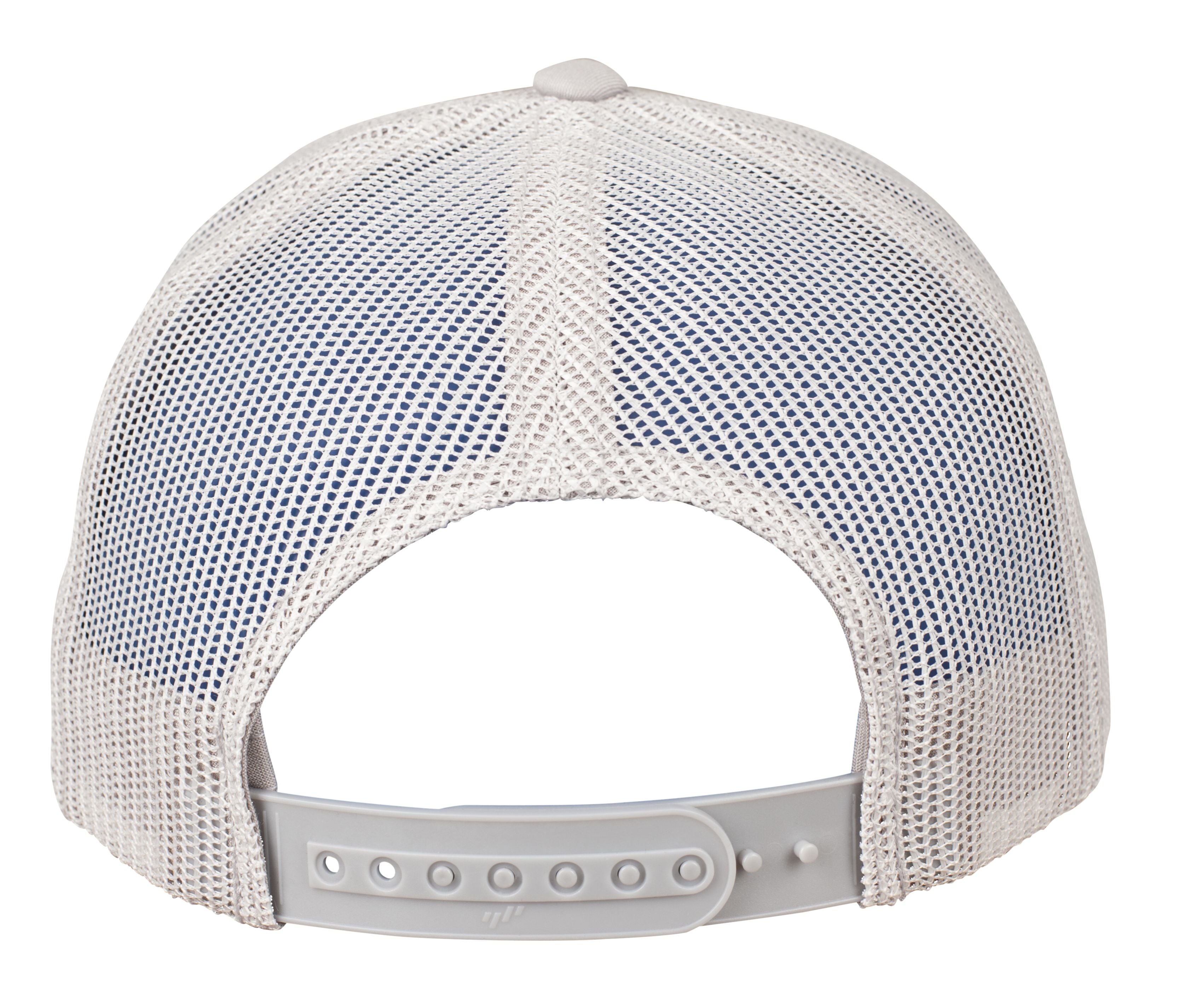 Casquette Visière Incurvée Style Trucker - Silver