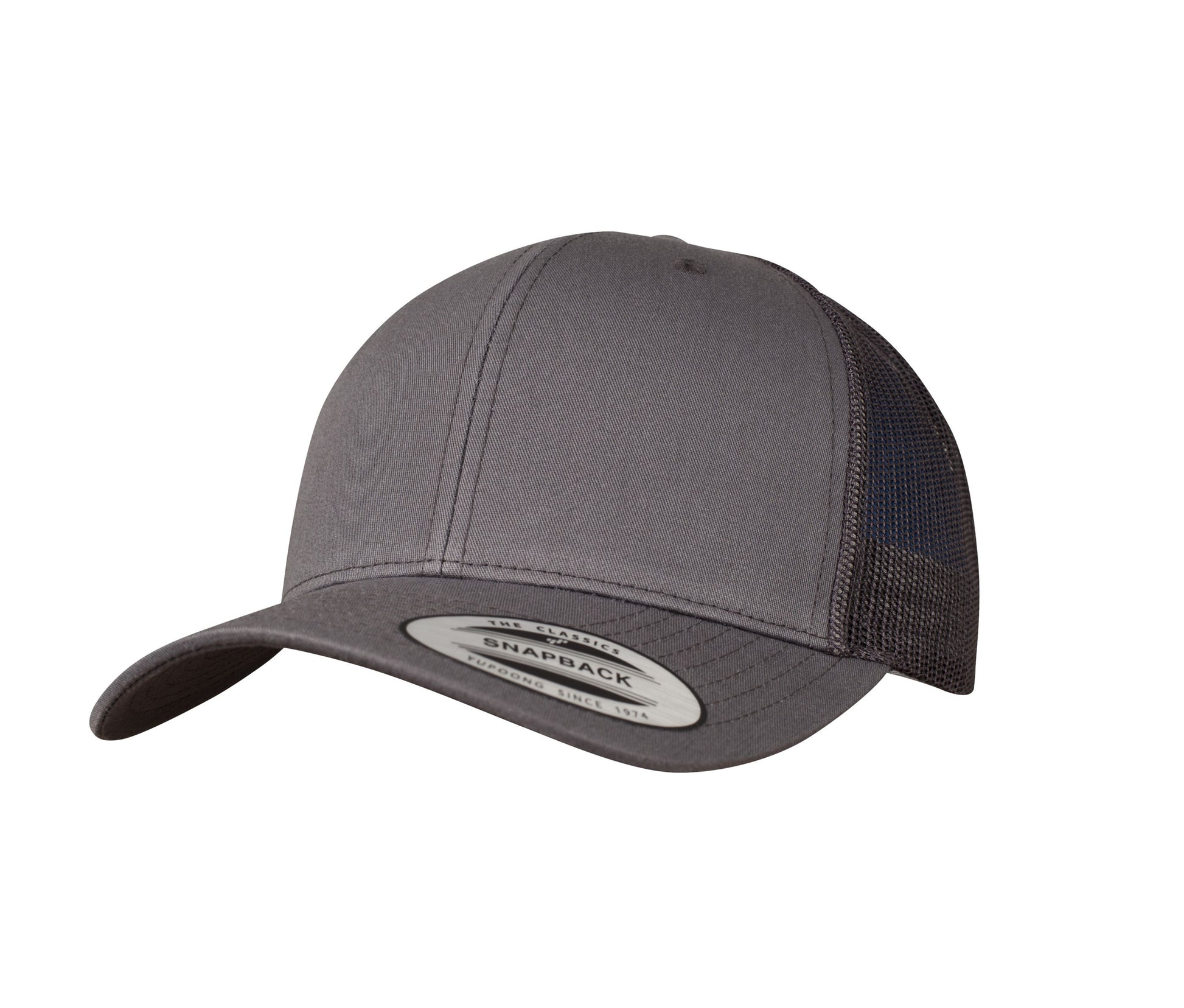 Casquette Visière Incurvée Style Trucker - Dark Grey