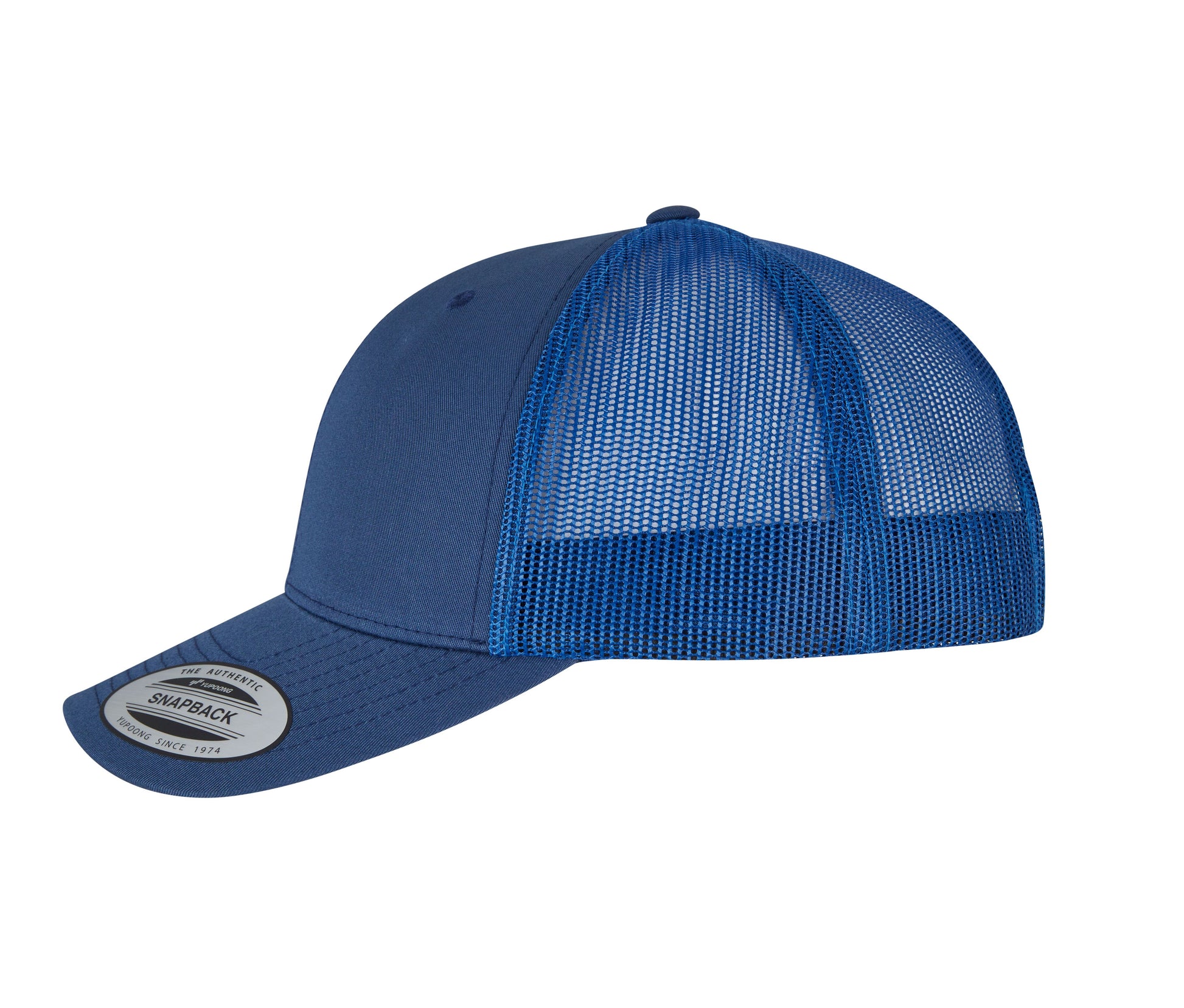 Casquette Visière Incurvée Style Trucker - Light Navy