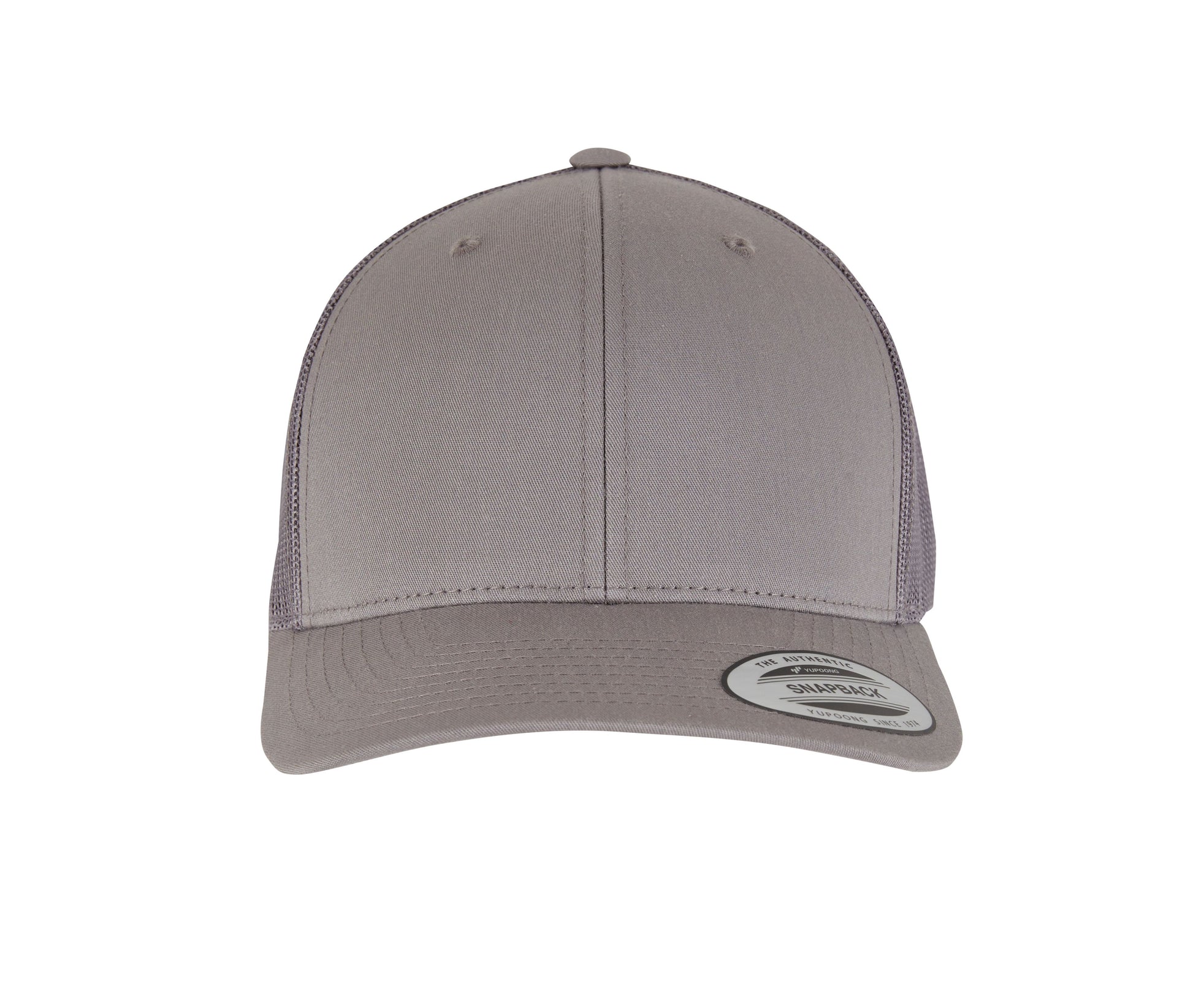 Casquette Visière Incurvée Style Trucker - Steel Grey