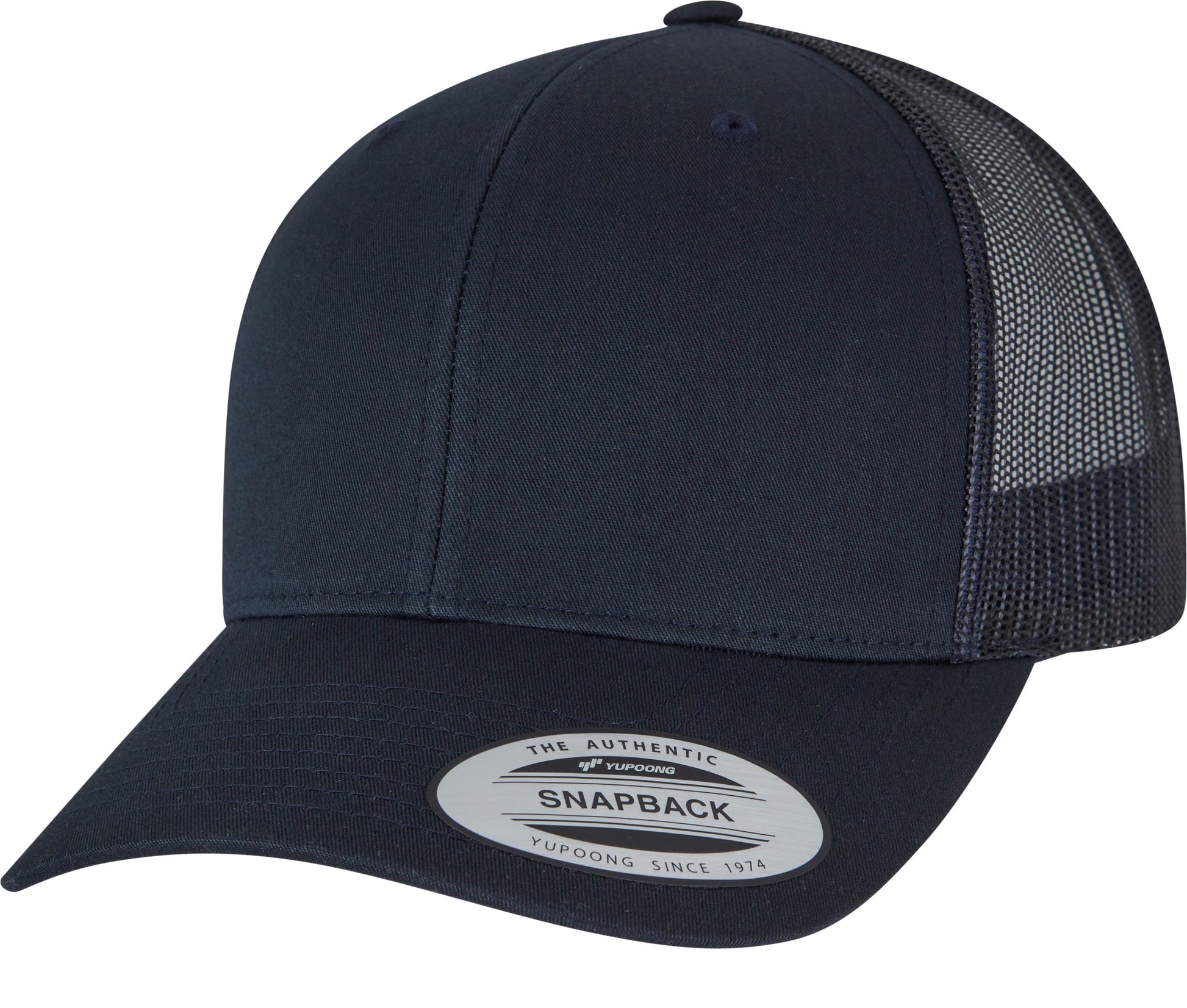 Casquette Visière Incurvée Style Trucker - Dark Navy
