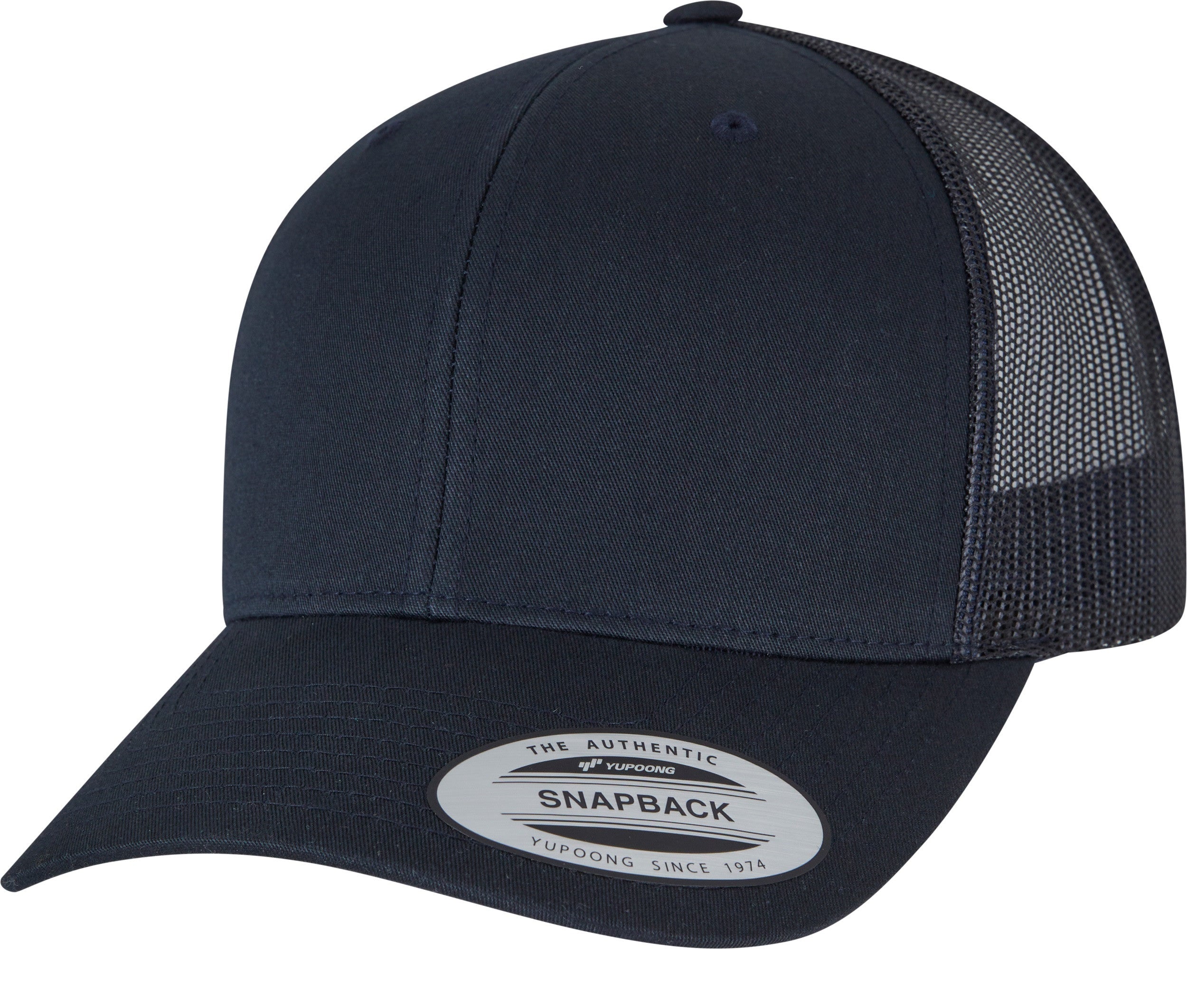 Casquette Visière Incurvée Style Trucker - Dark Navy
