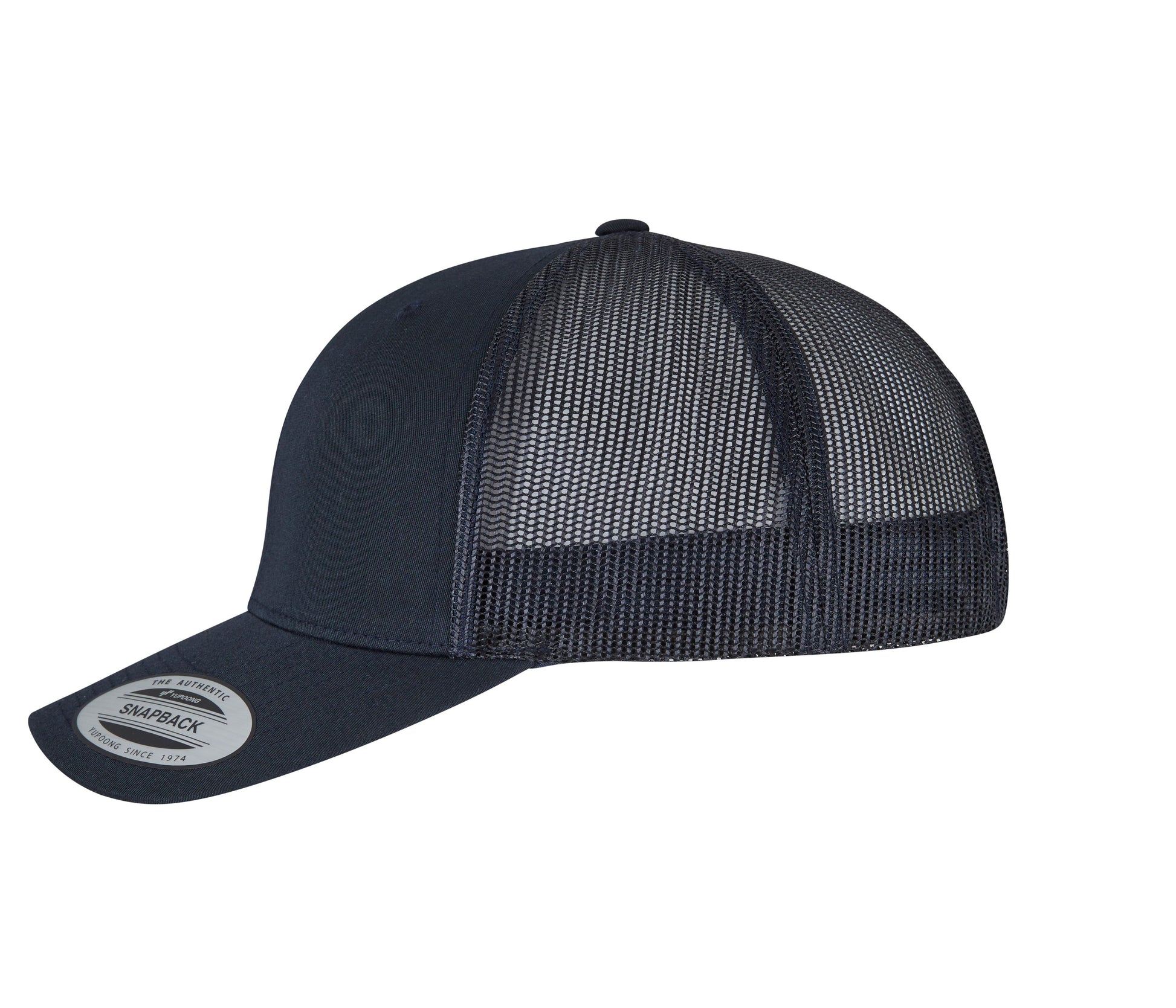 Casquette Visière Incurvée Style Trucker - Dark Navy