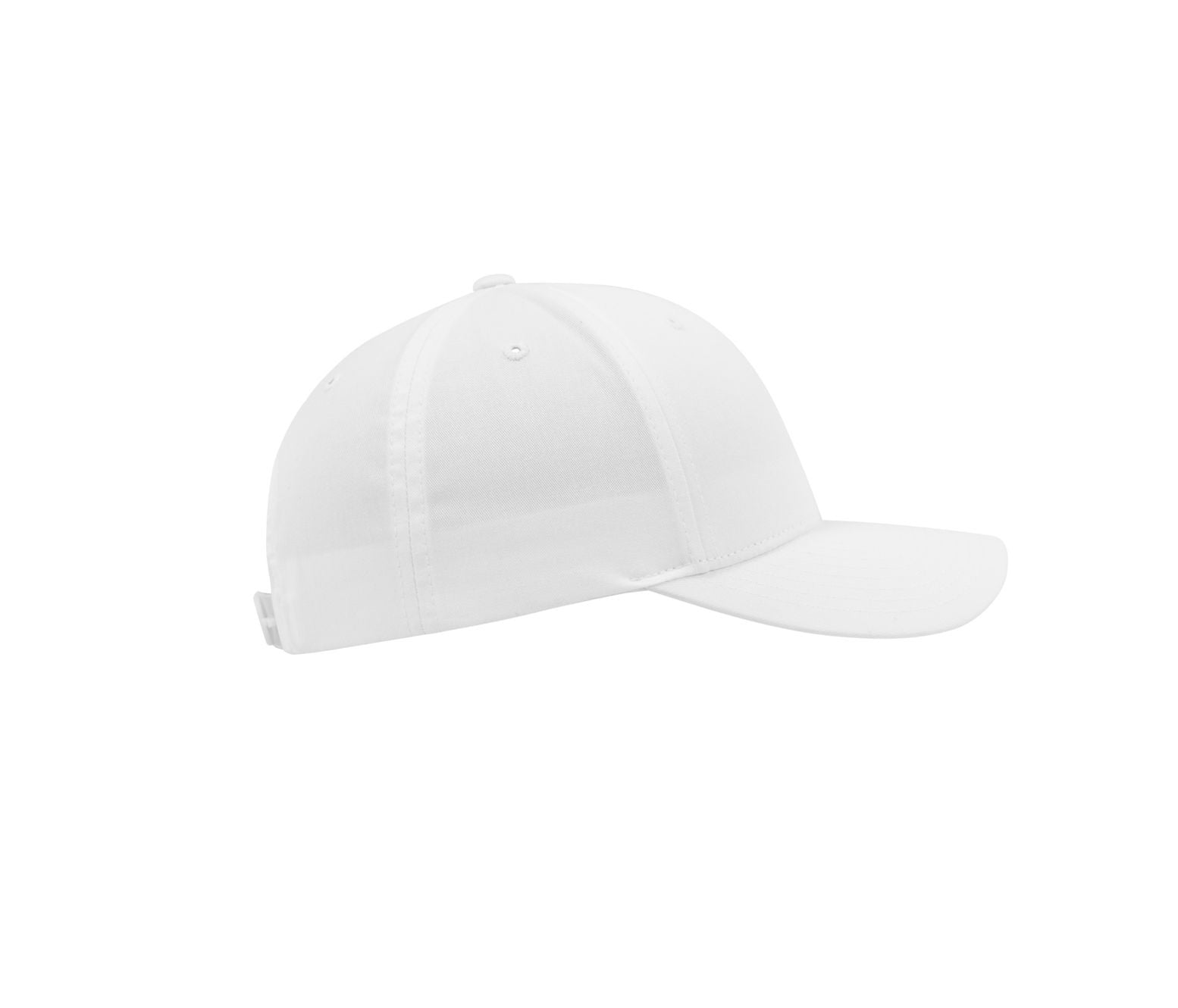 Casquette Snapback Visière Incurvée - White