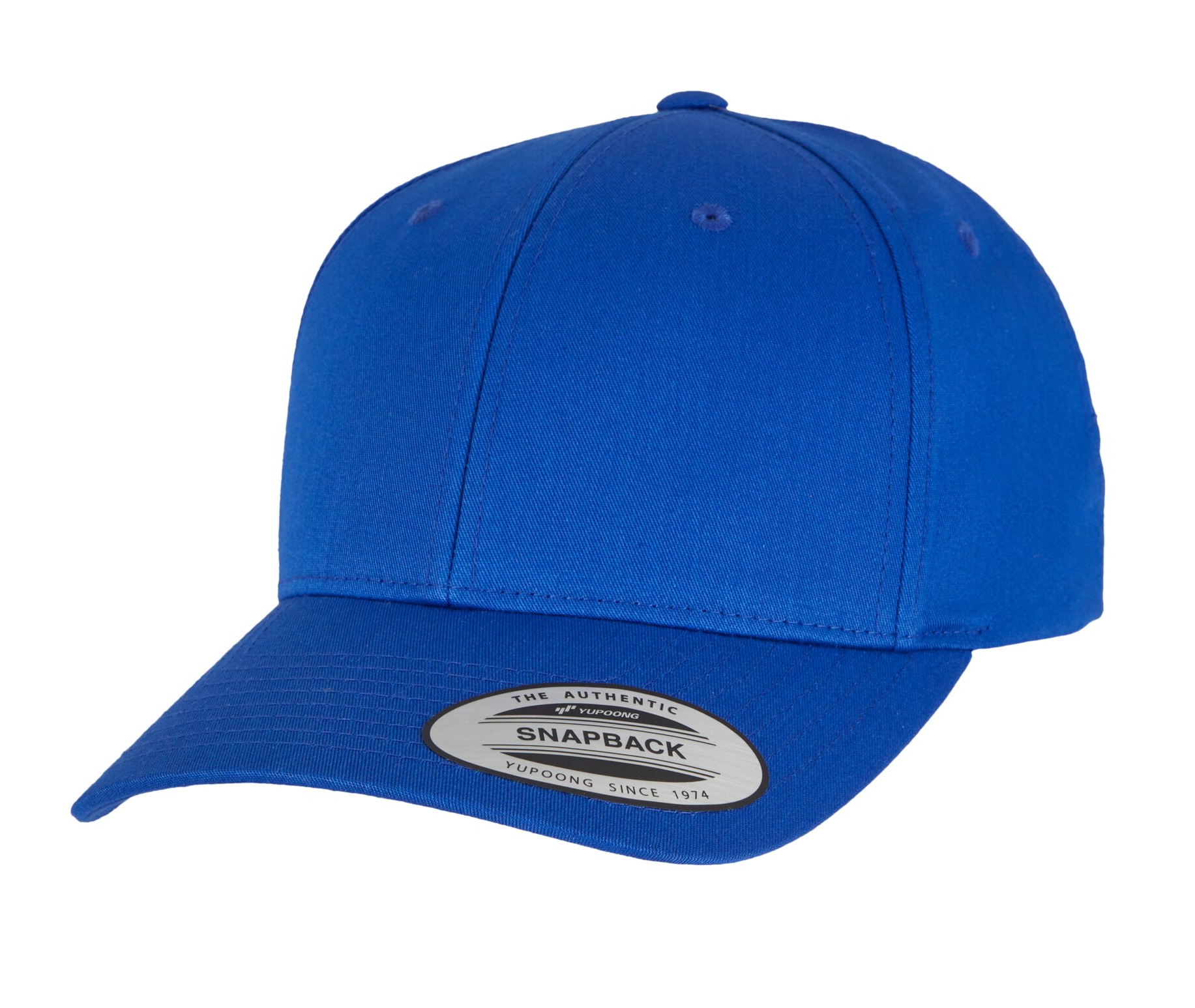 Casquette Snapback Visière Incurvée - Royal