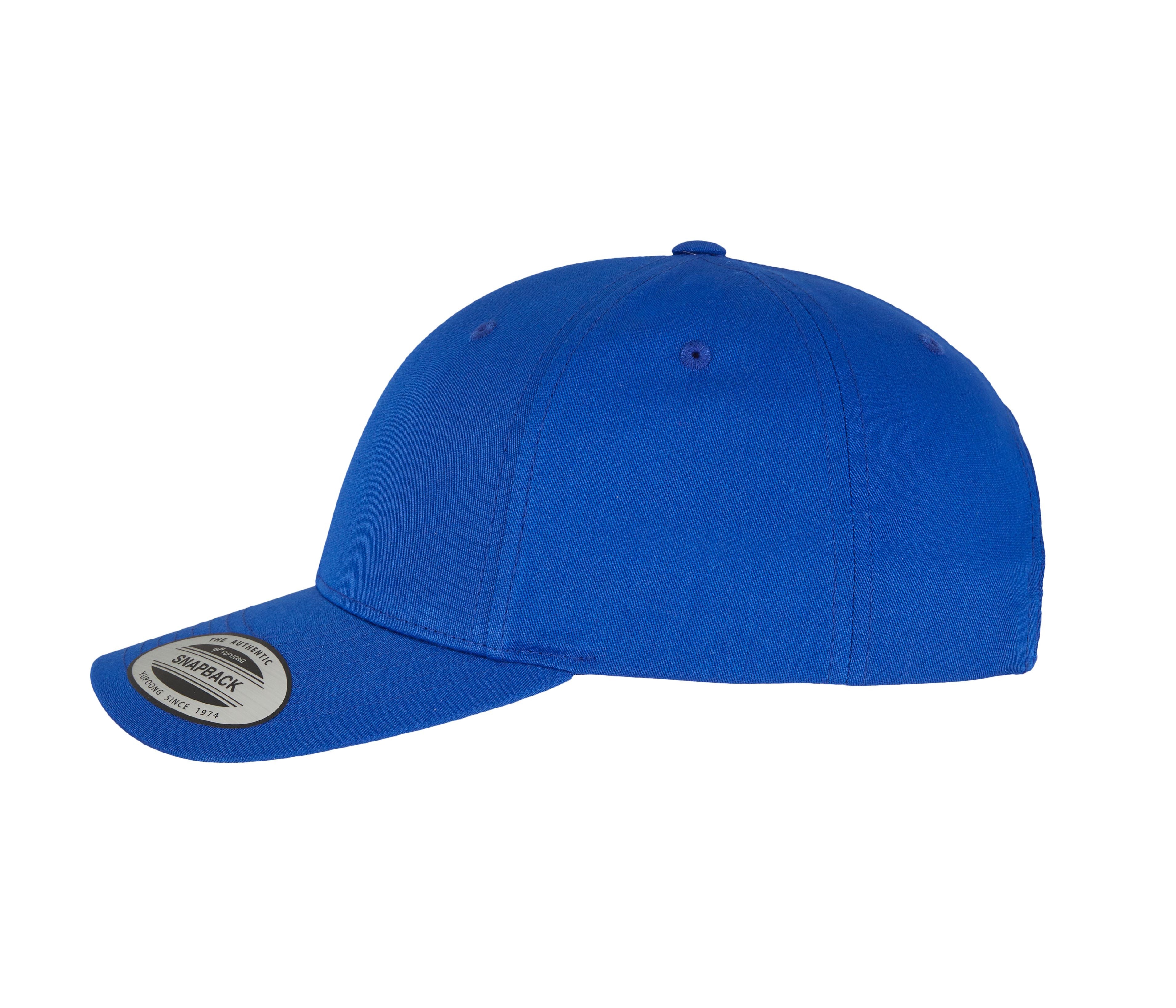Casquette Snapback Visière Incurvée - Royal