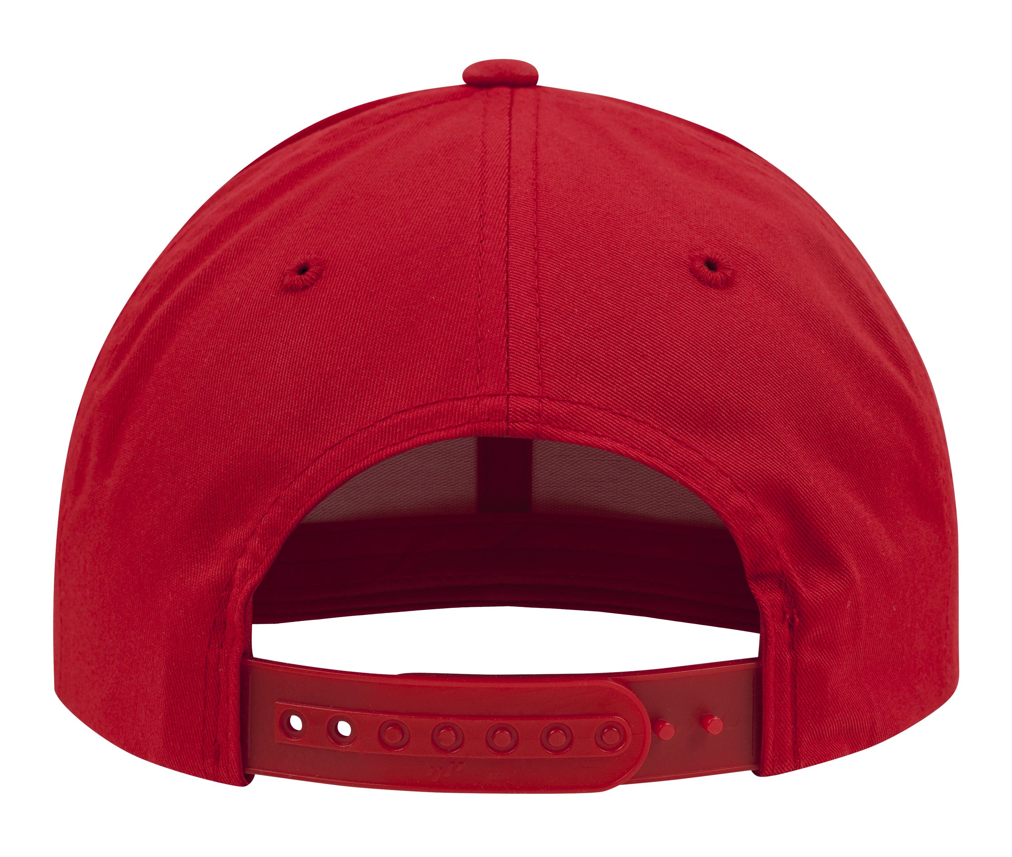 Casquette Snapback Visière Incurvée - Red