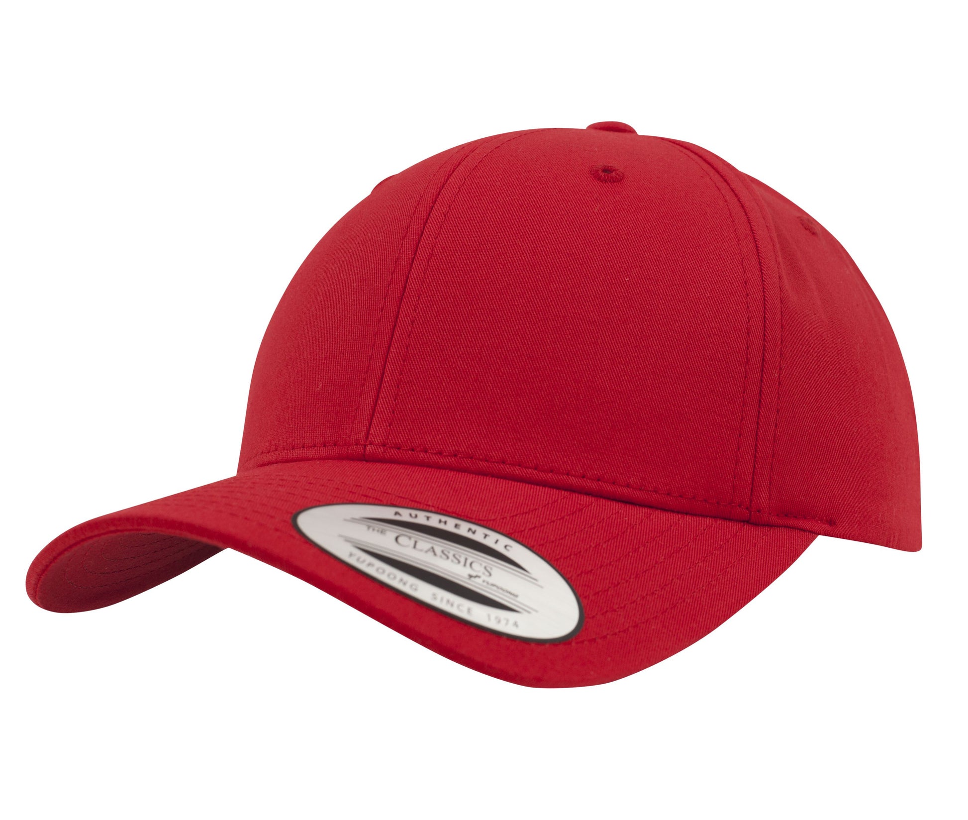 Casquette Snapback Visière Incurvée - Red