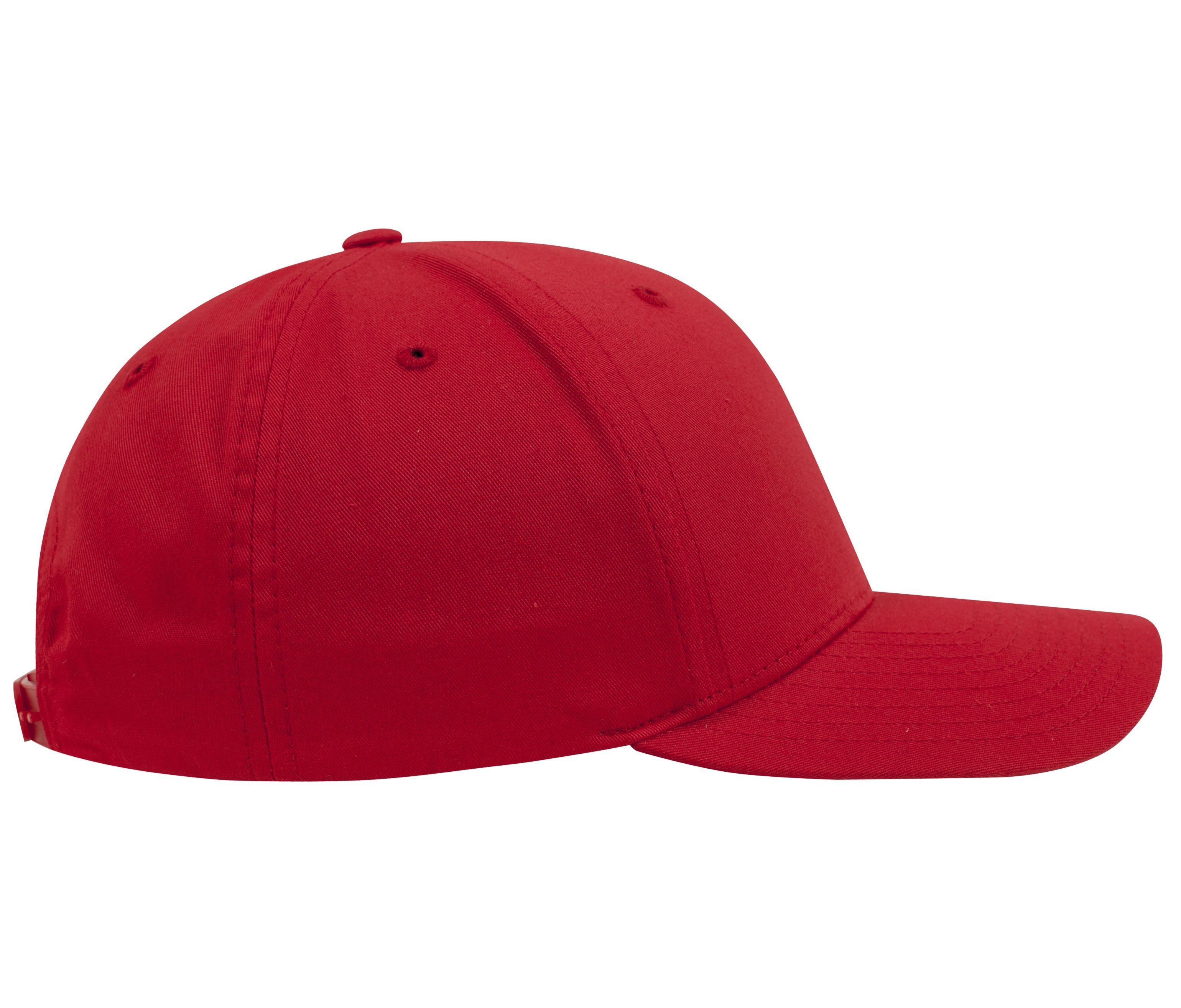 Casquette Snapback Visière Incurvée - Red