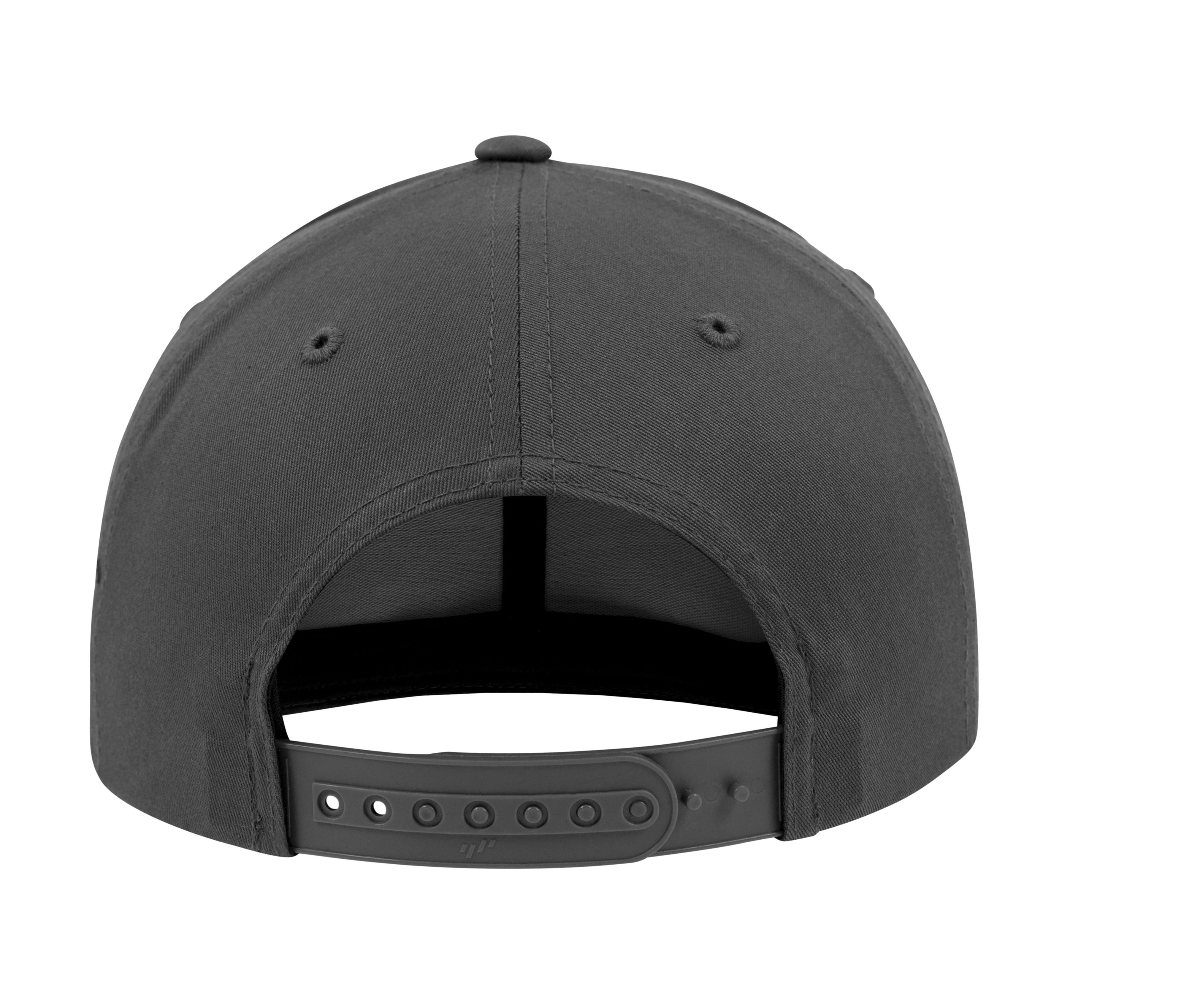 Casquette Snapback Visière Incurvée - Charcoal