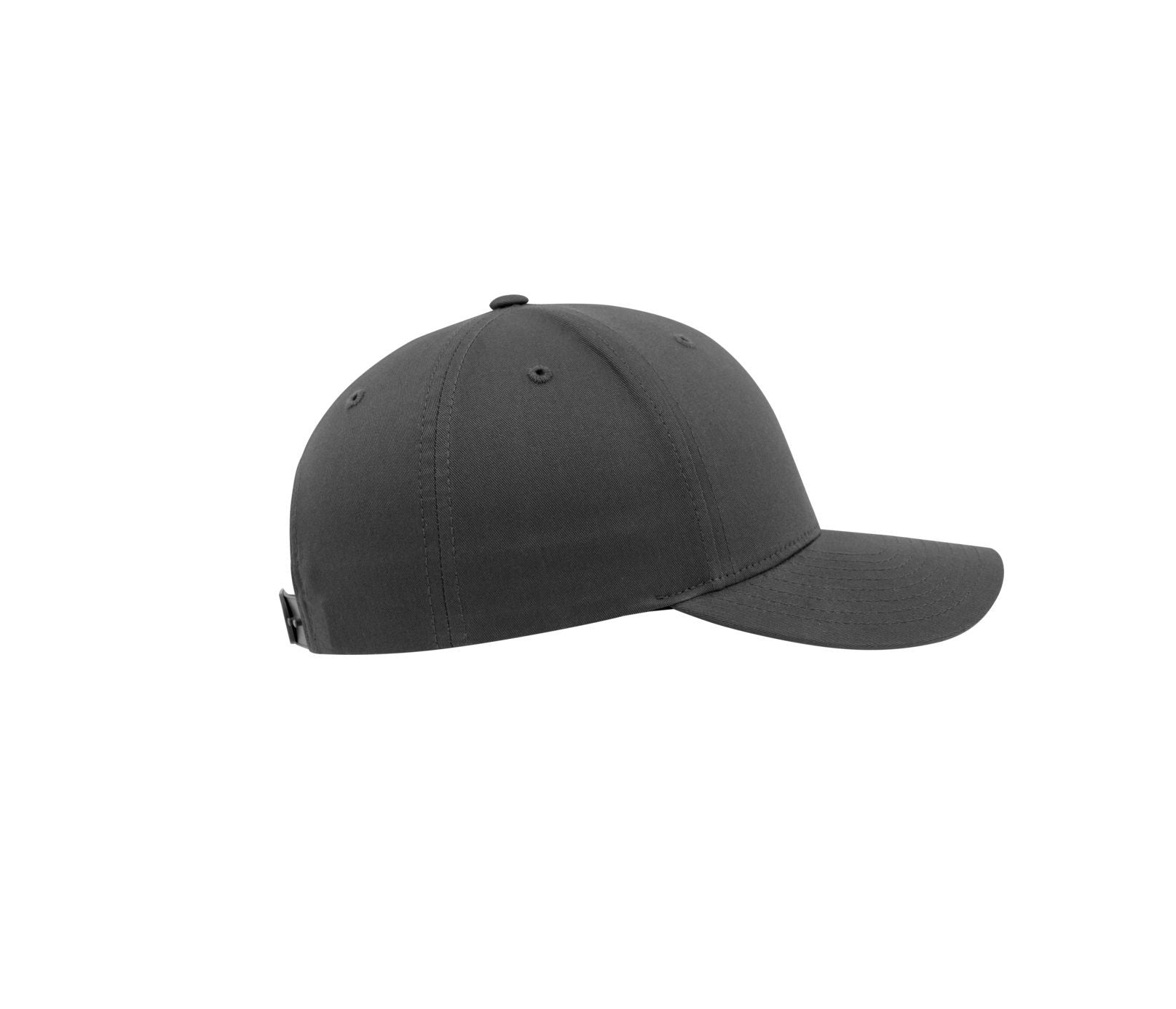 Casquette Snapback Visière Incurvée - Charcoal