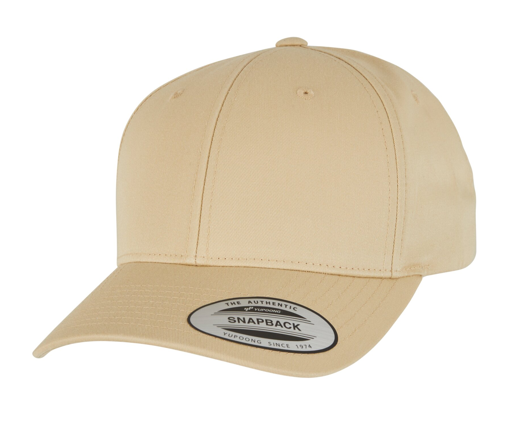 Casquette Snapback Visière Incurvée - Gold