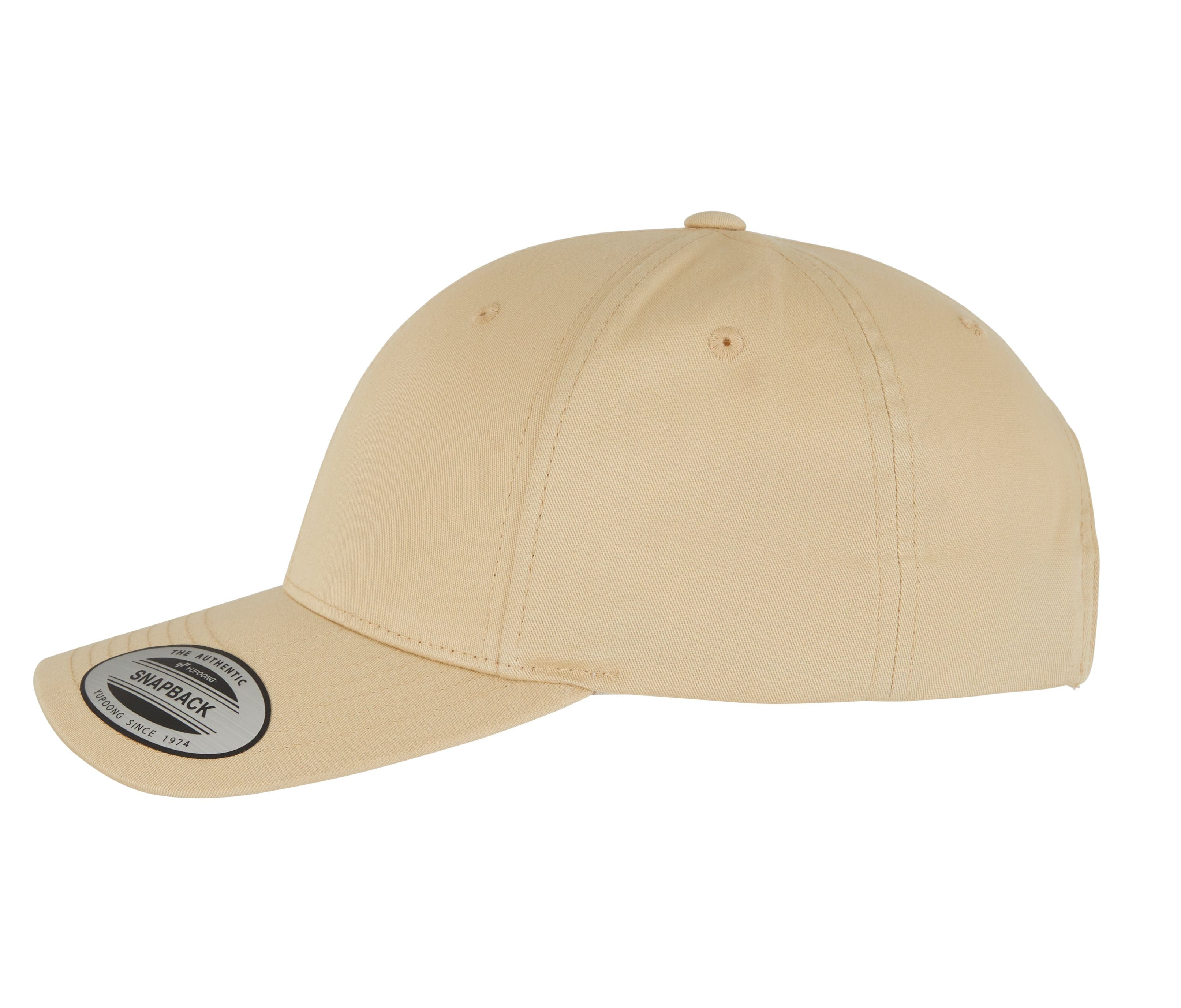 Casquette Snapback Visière Incurvée - Gold