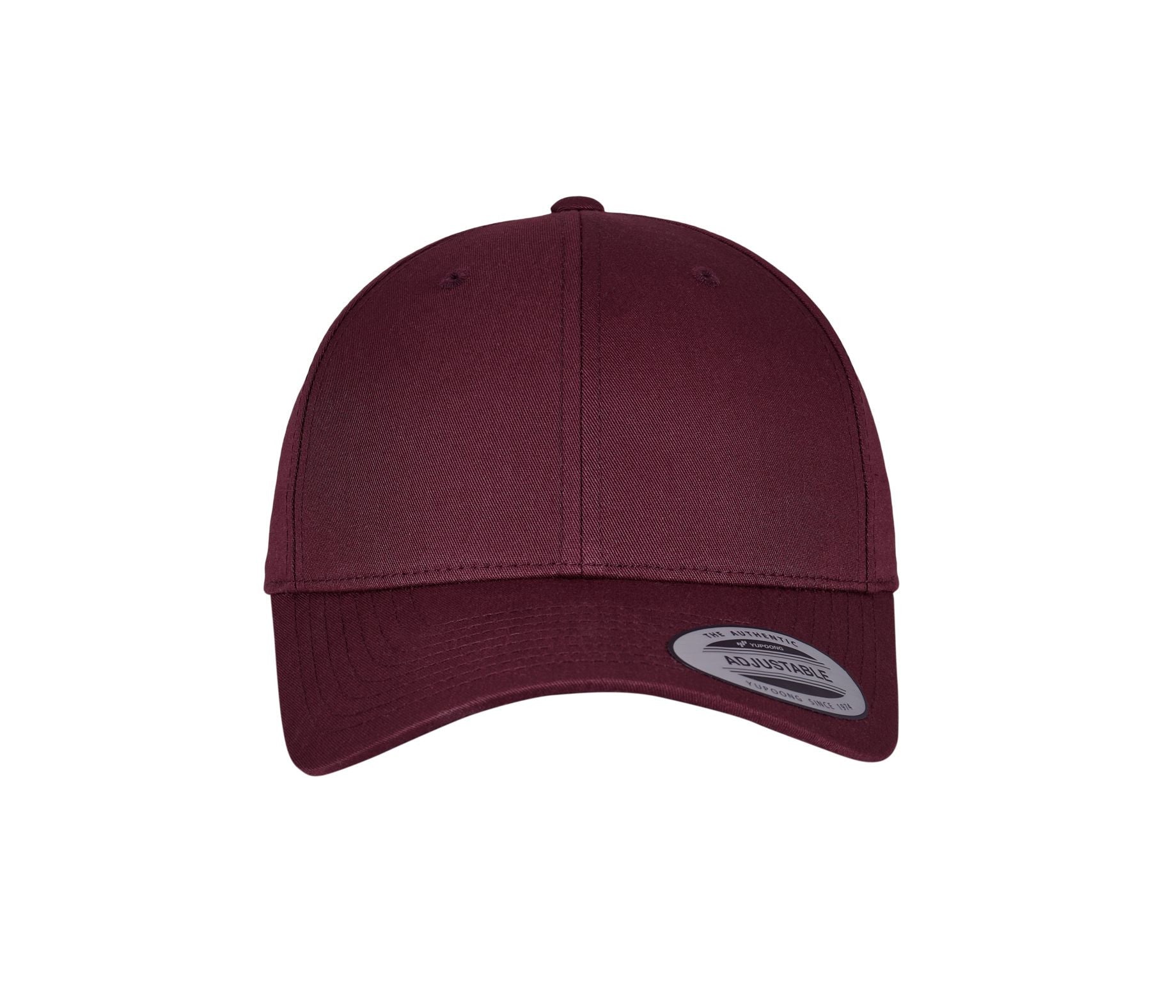 Casquette Snapback Visière Incurvée - Maroon