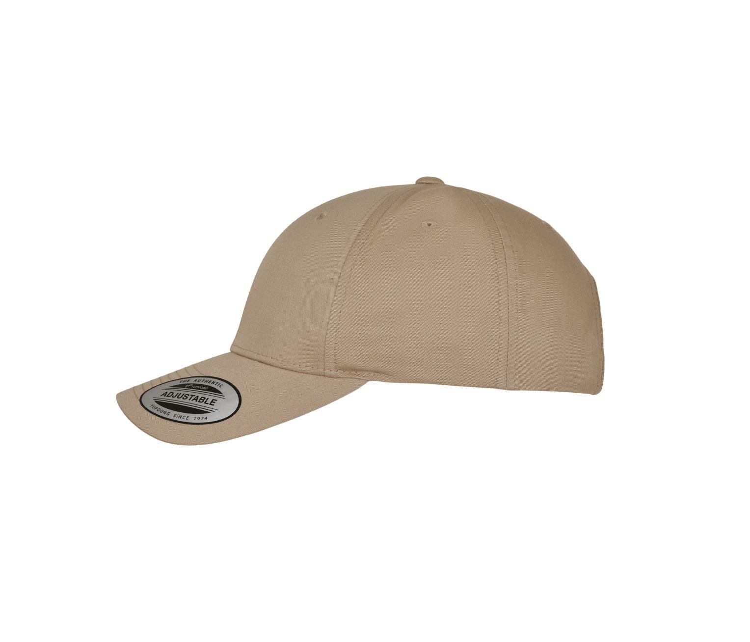 Casquette Snapback Visière Incurvée - Khaki