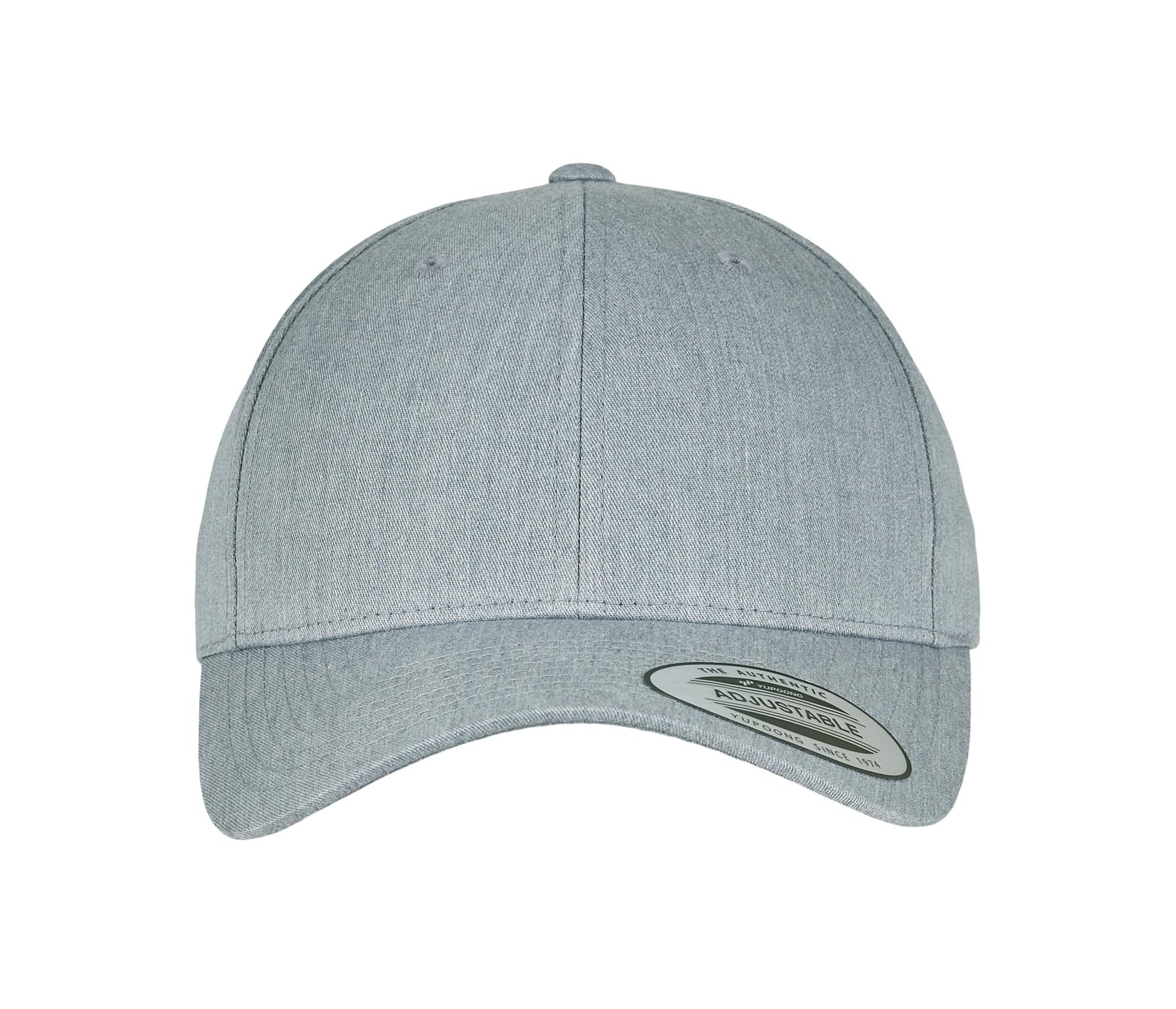Casquette Snapback Visière Incurvée - Heather Grey
