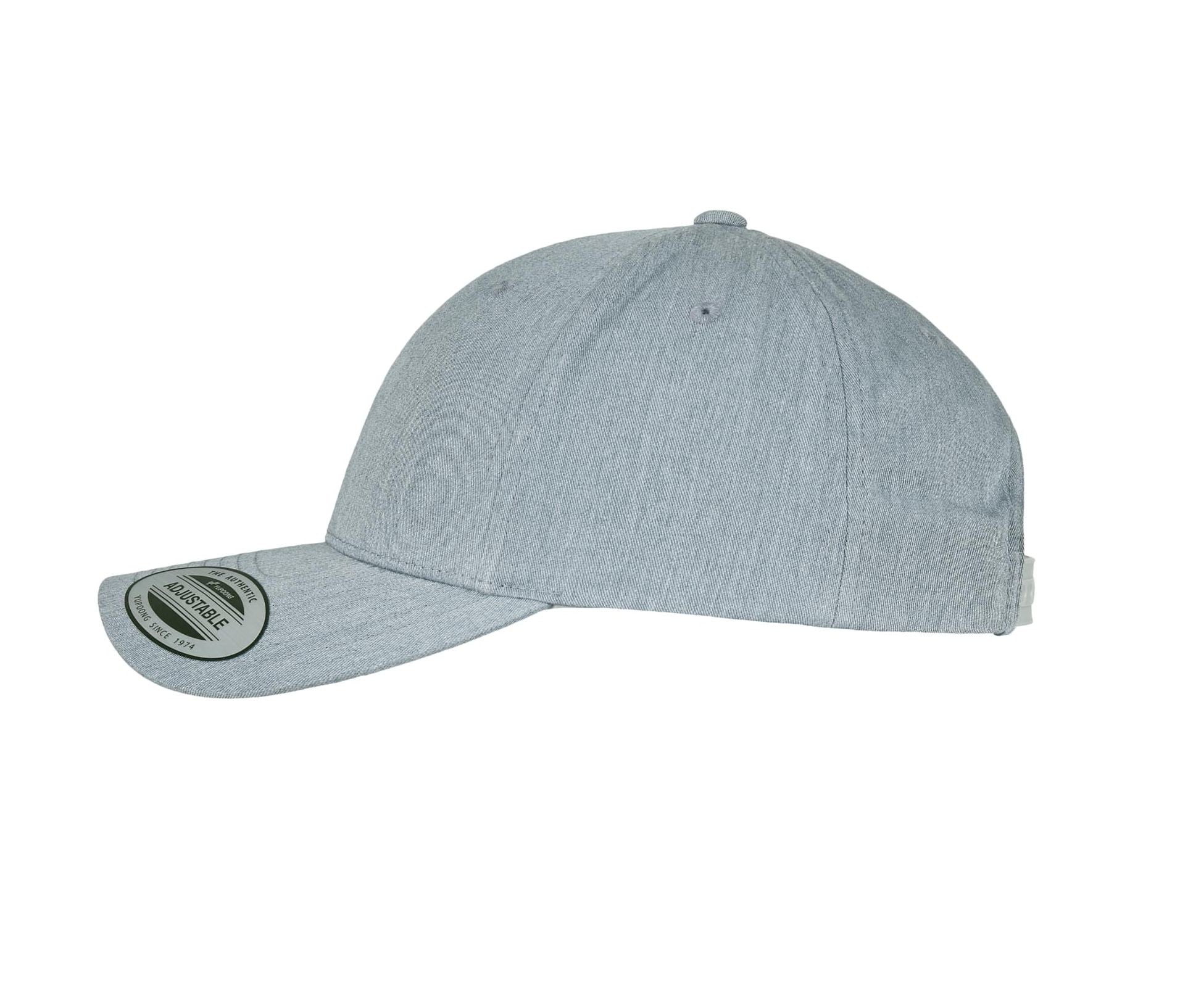 Casquette Snapback Visière Incurvée - Heather Grey