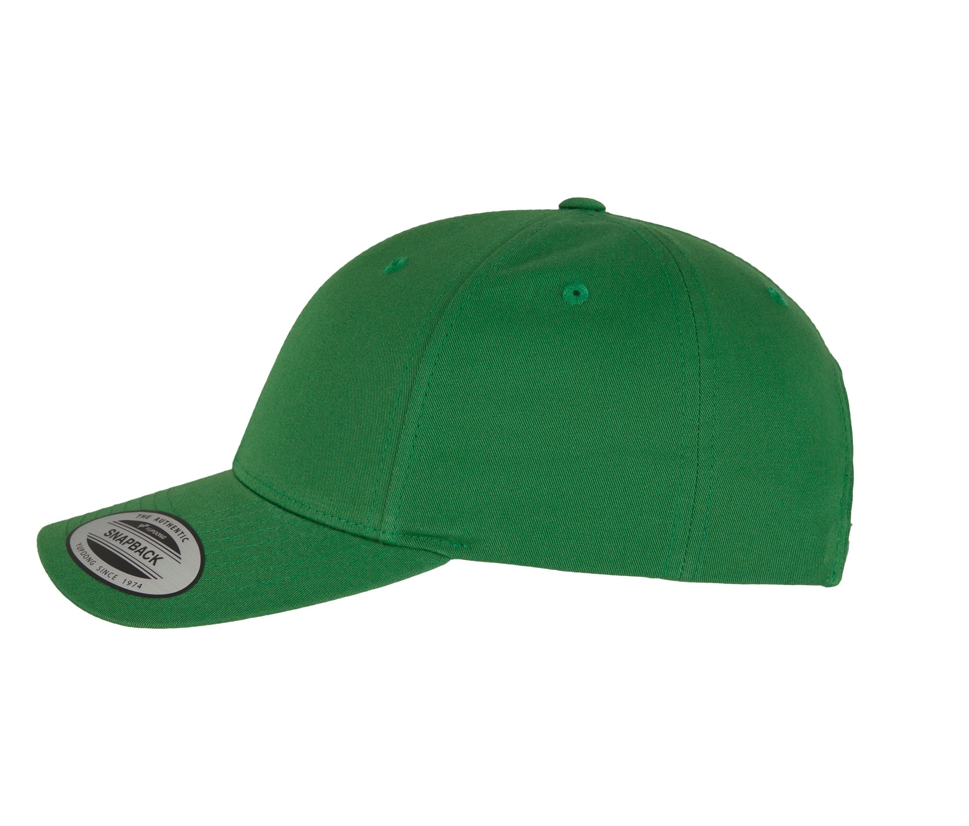 Casquette Snapback Visière Incurvée - Classic Green