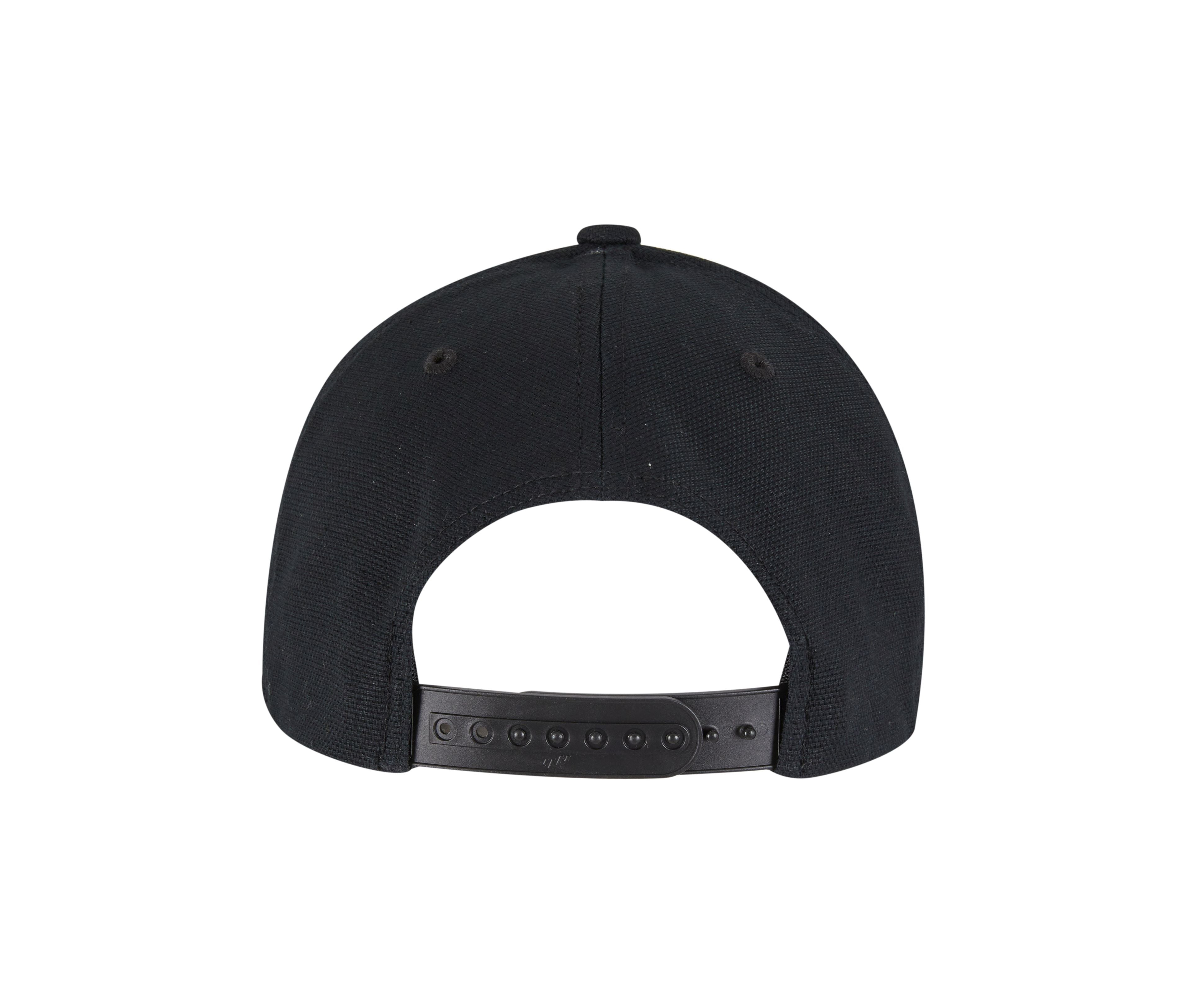 Casquette Snapback Visière Incurvée - Black