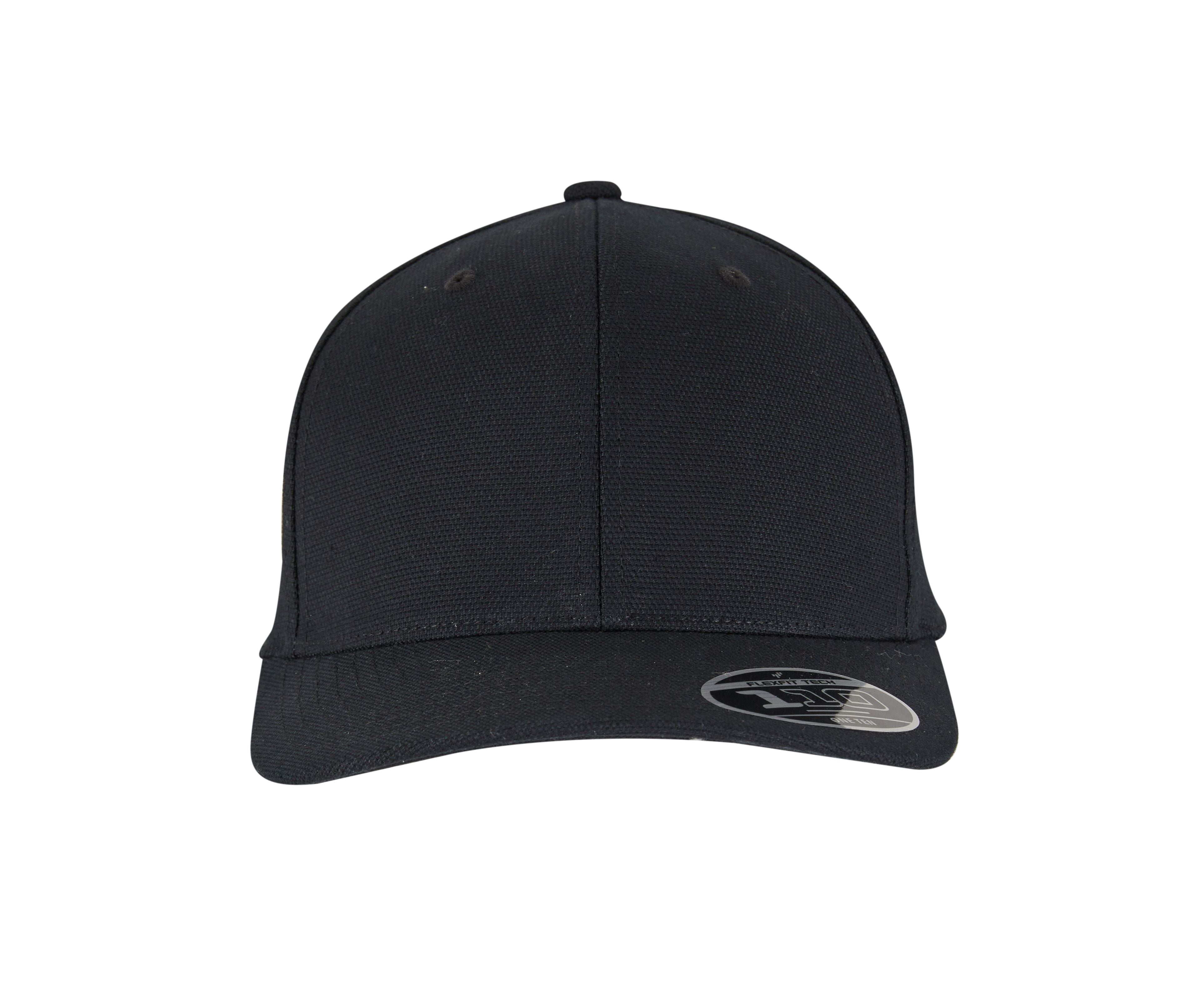 Casquette Snapback Visière Incurvée - Black