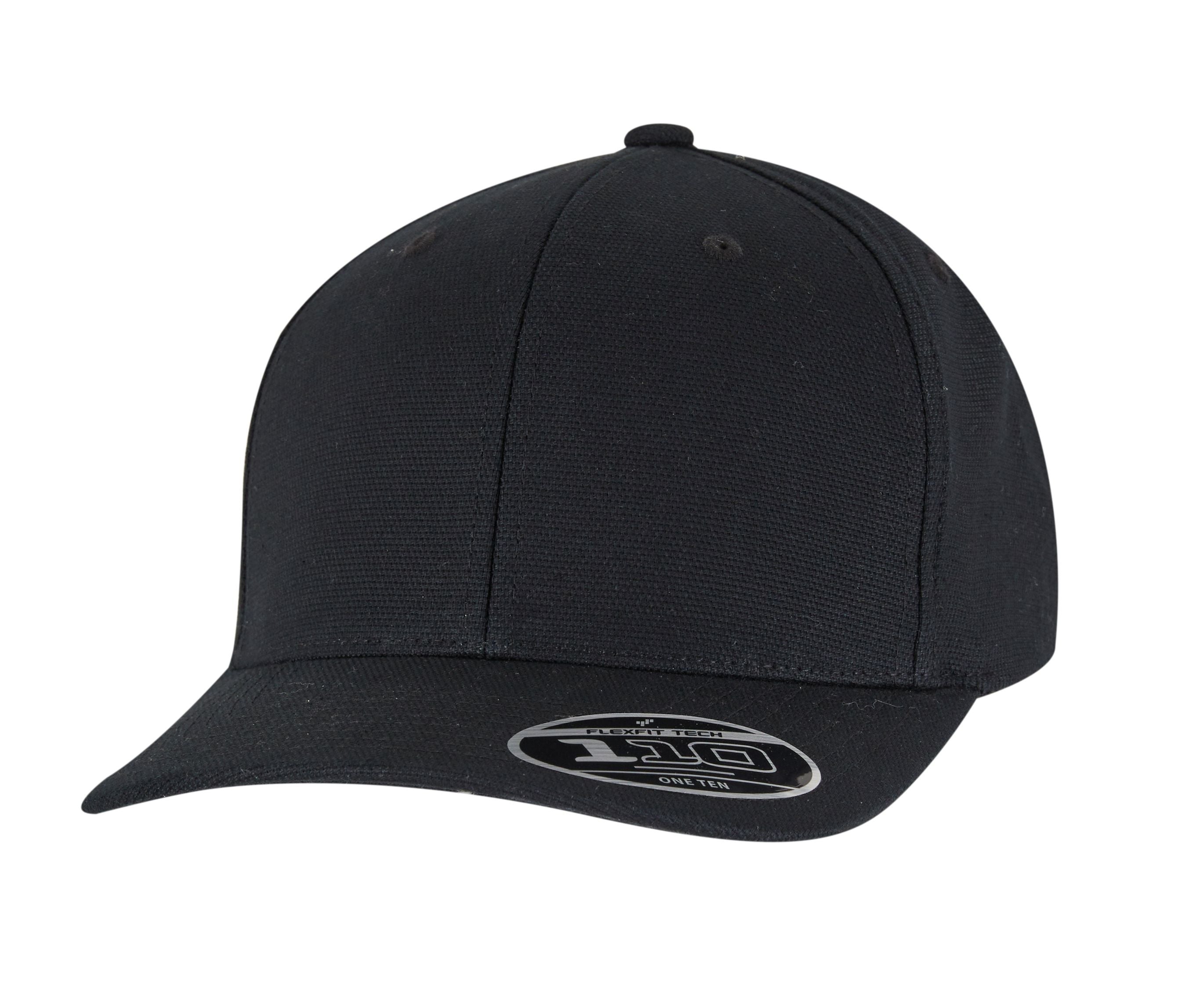 Casquette Snapback Visière Incurvée - Black