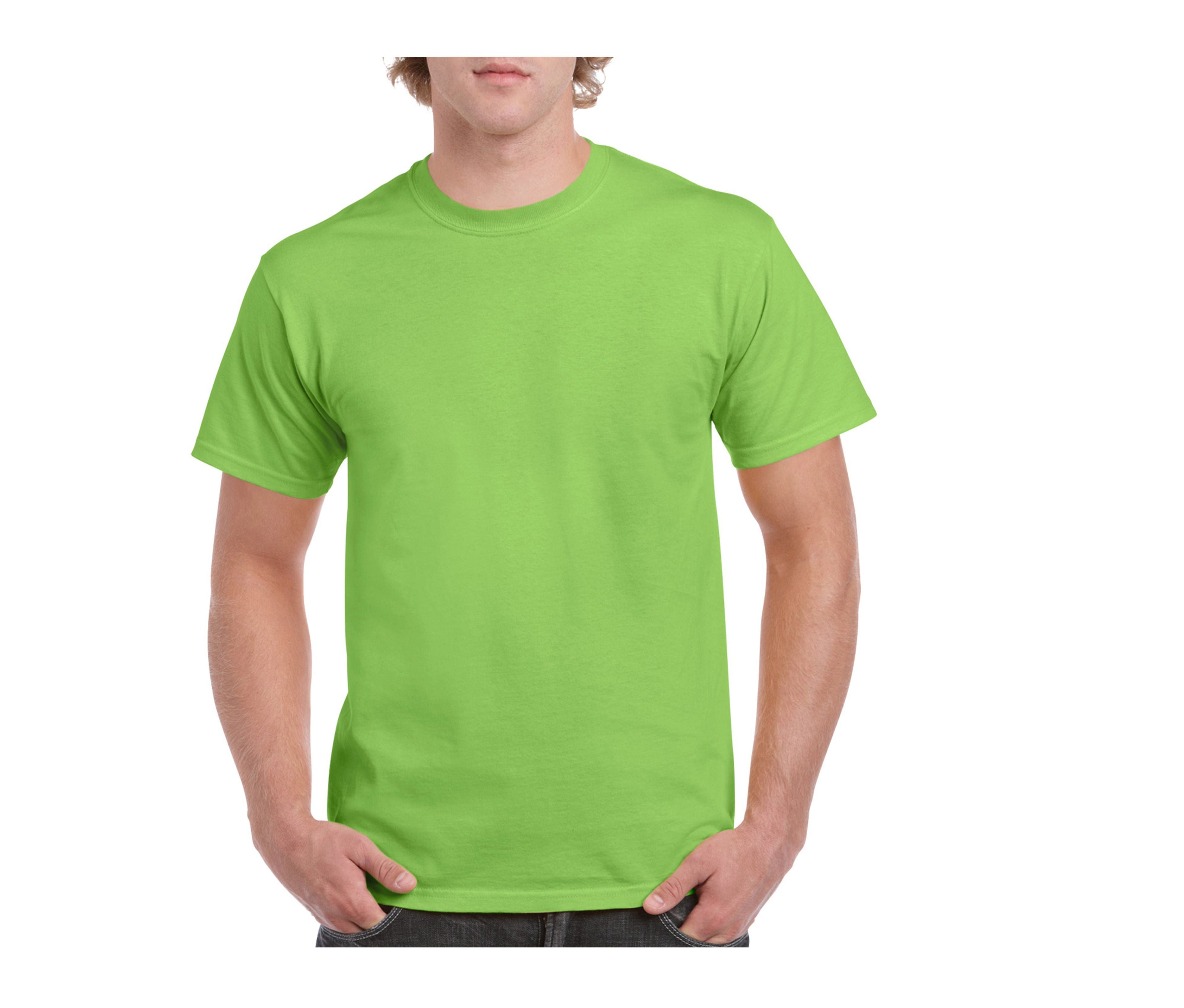 Tee-Shirt Col Rond 180 - Lime