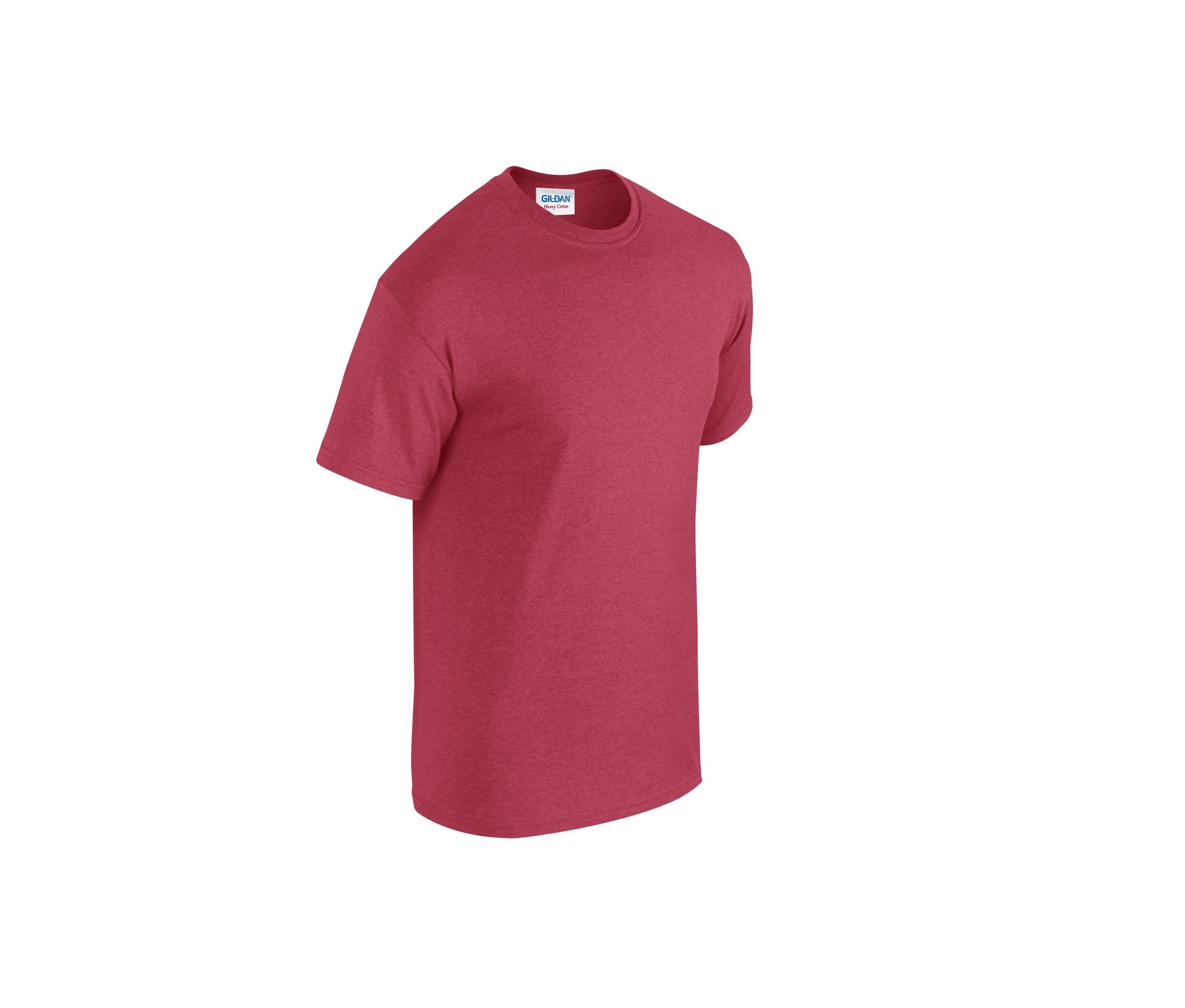 Tee-Shirt Col Rond 180 - Antique Cherry Red