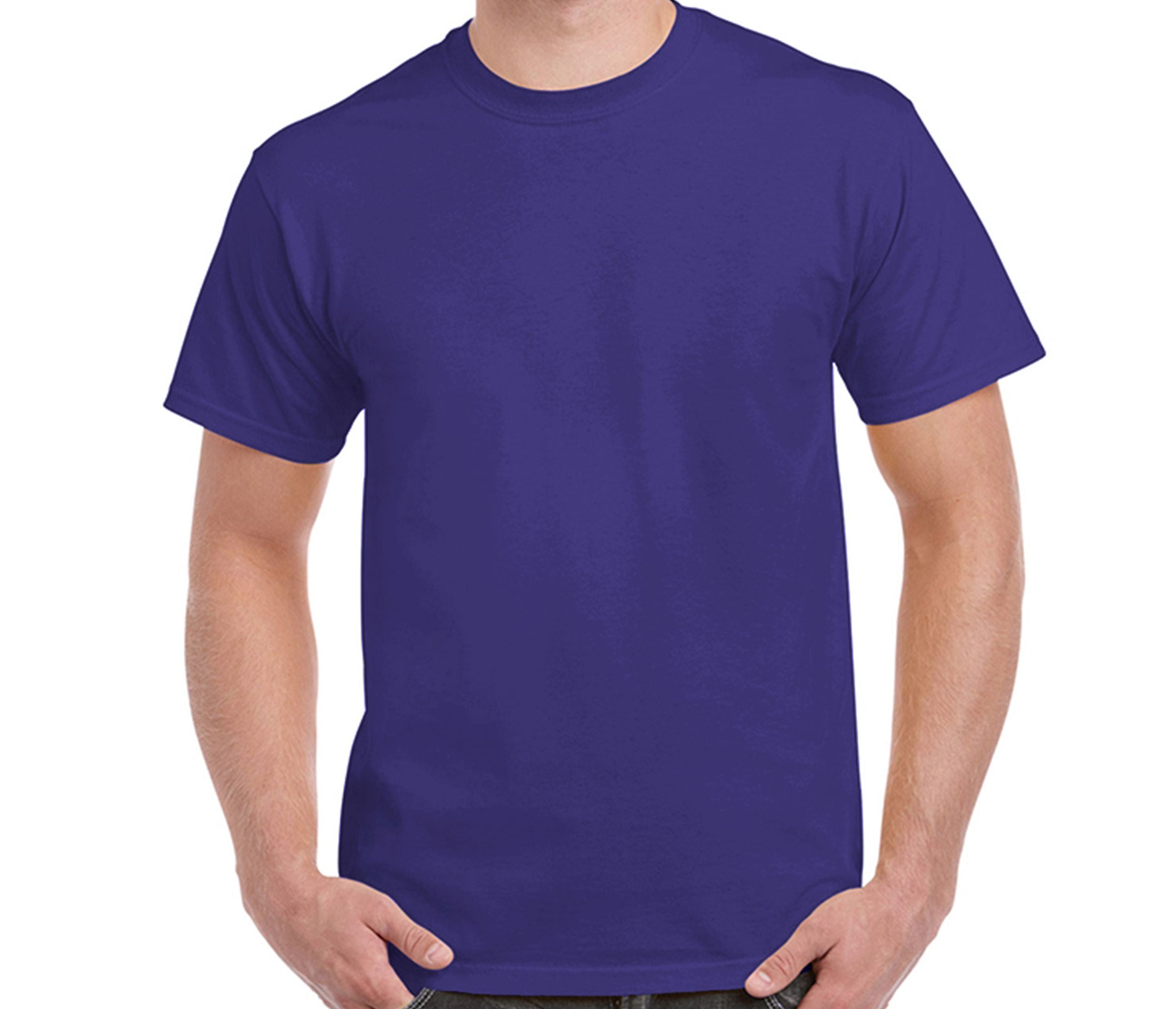 Tee-Shirt Col Rond 180 - Cobalt