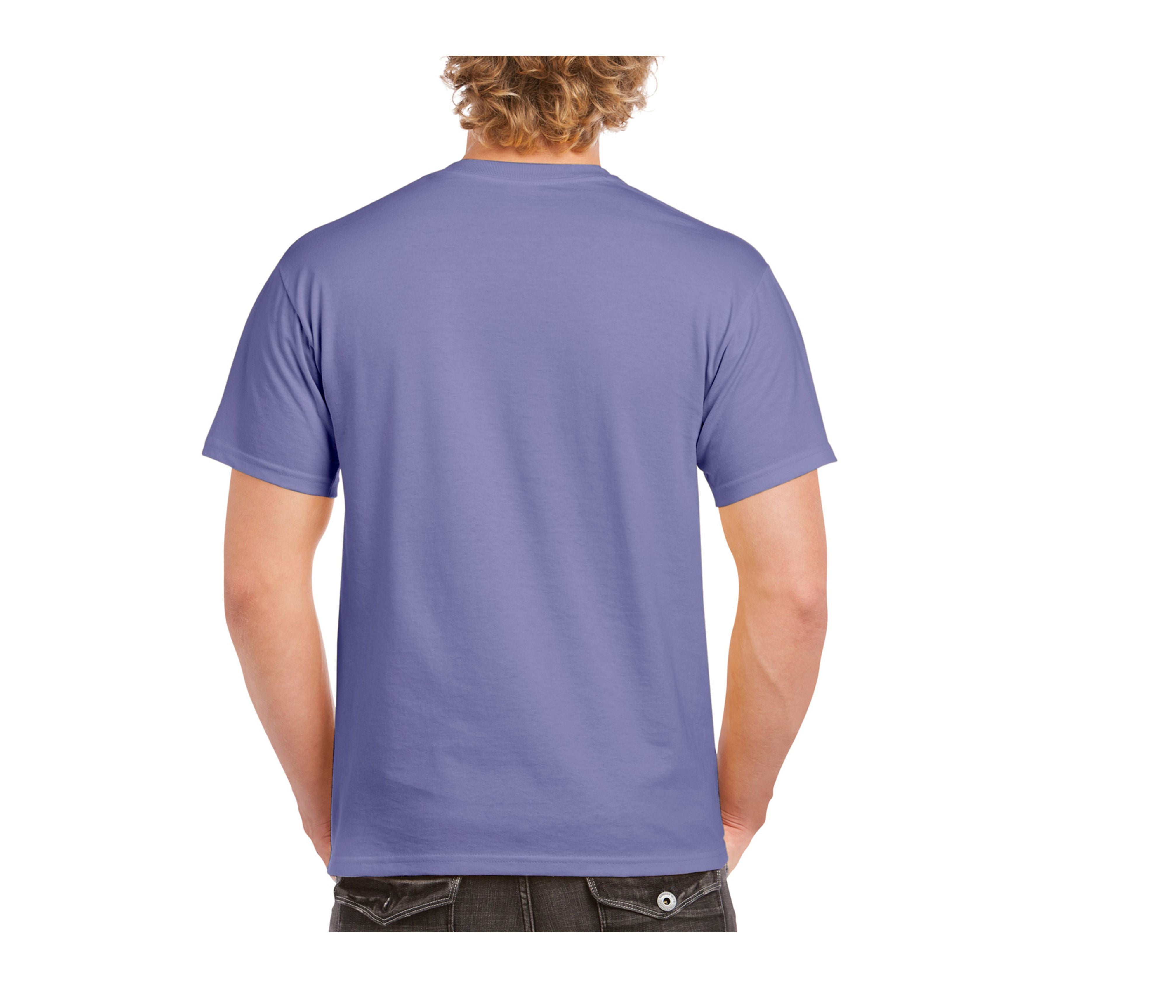 Tee-Shirt Col Rond 180 - Violet