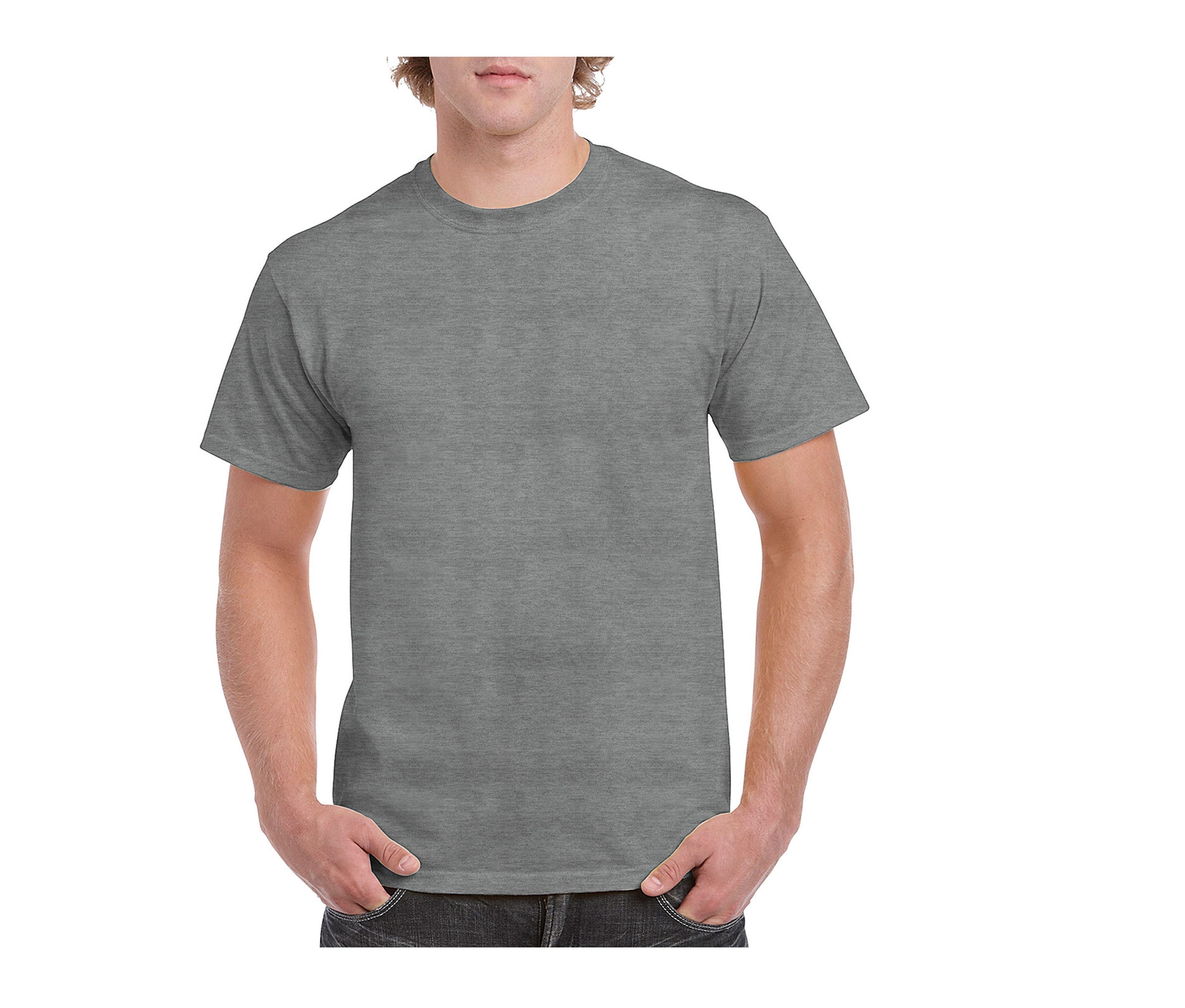 Tee-Shirt Col Rond 180 - Graphite Heather